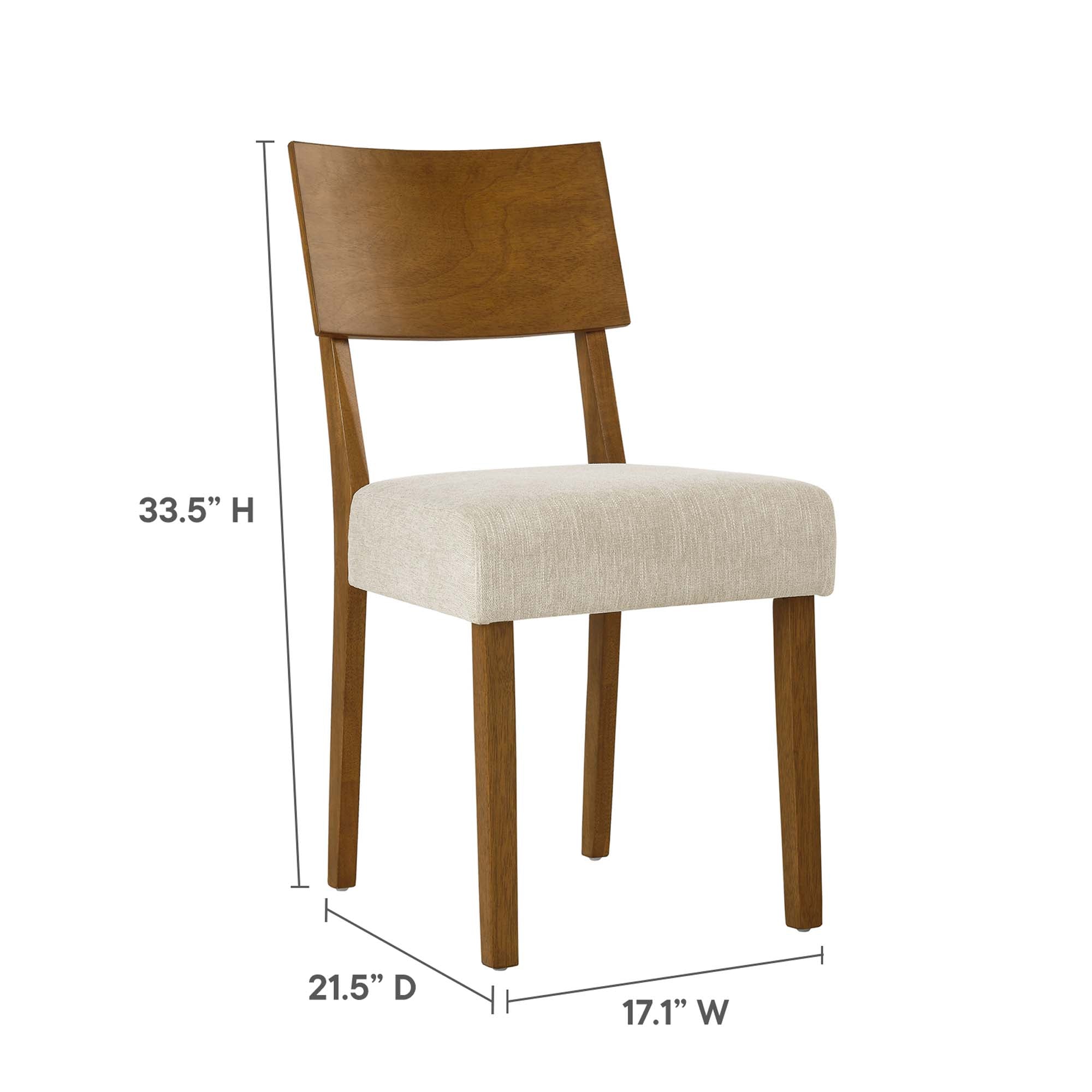 Pax Wood Dining Side Chairs Set of 2 by Modway - Best Buy Furniture