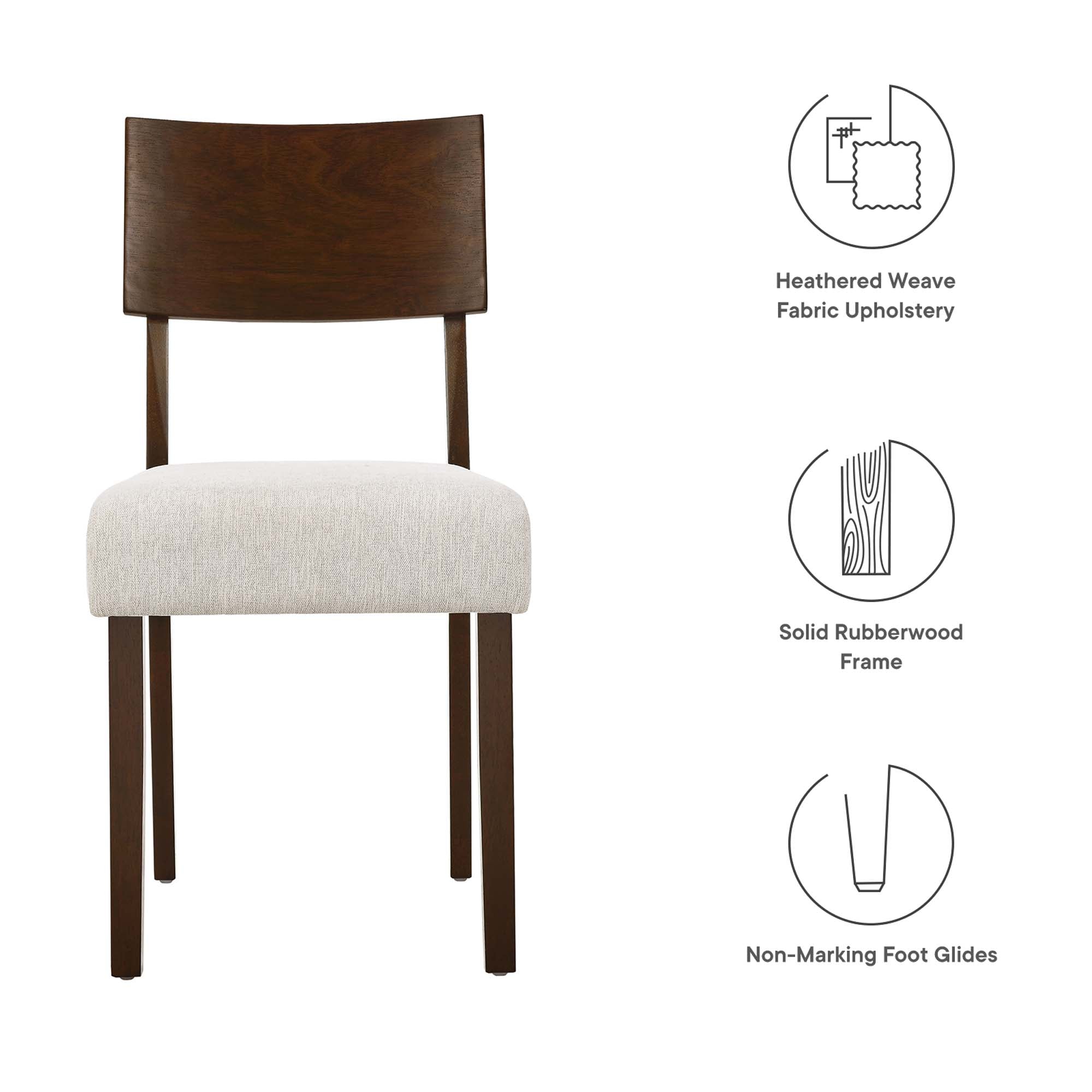 Pax Wood Dining Side Chairs Set of 2 by Modway - Best Buy Furniture