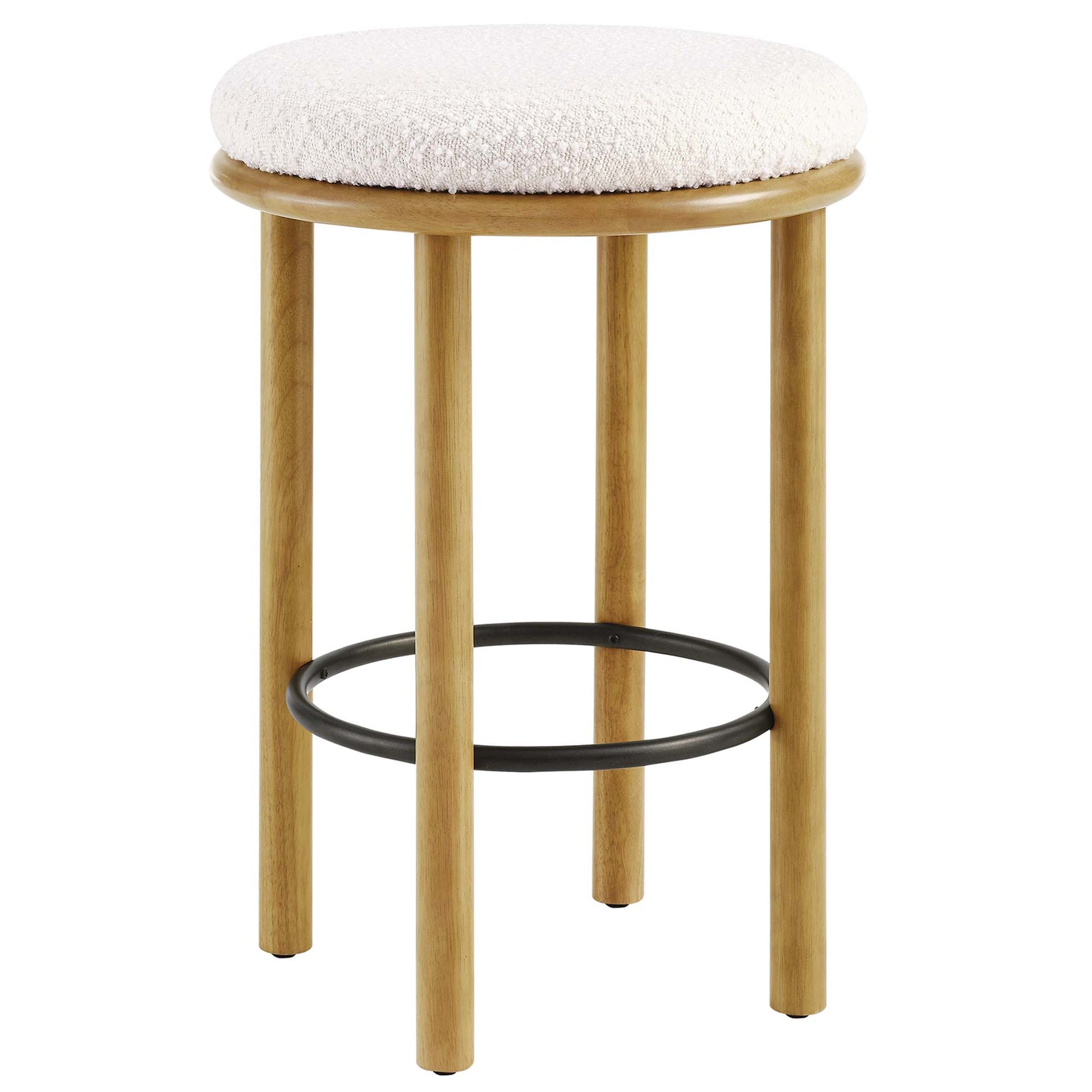 Fable Boucle Fabric Counter Stools Set of 2 by Modway - Best Buy Furniture