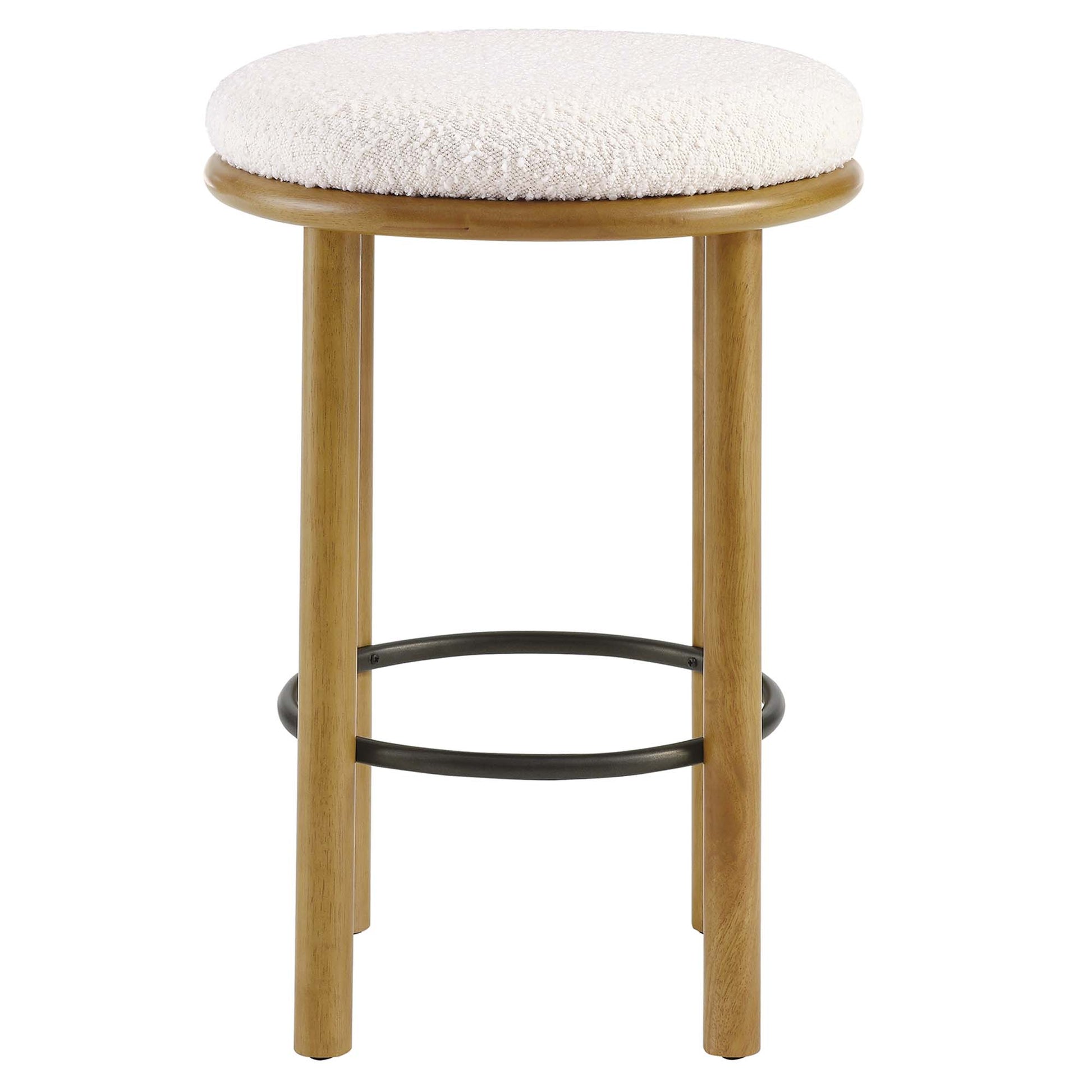 Fable Boucle Fabric Counter Stools Set of 2 by Modway - Best Buy Furniture