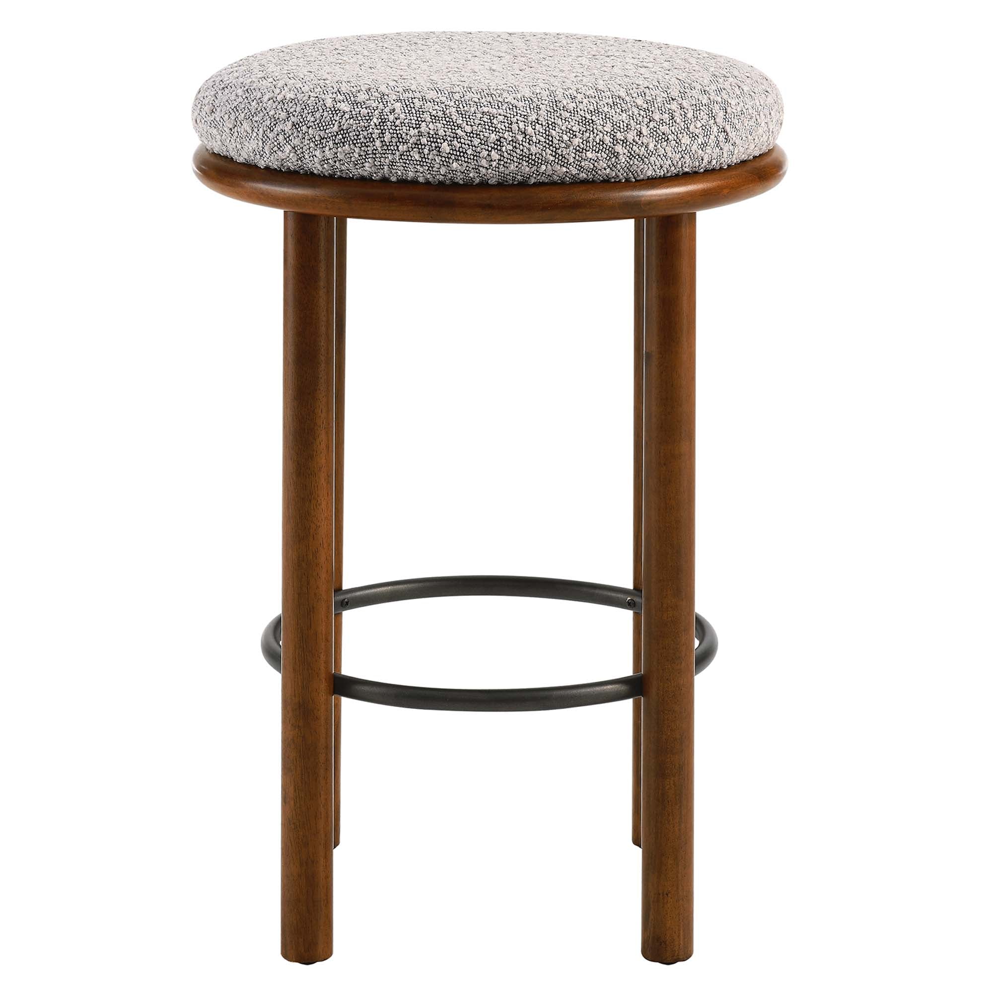 Fable Boucle Fabric Counter Stools Set of 2 by Modway - Best Buy Furniture