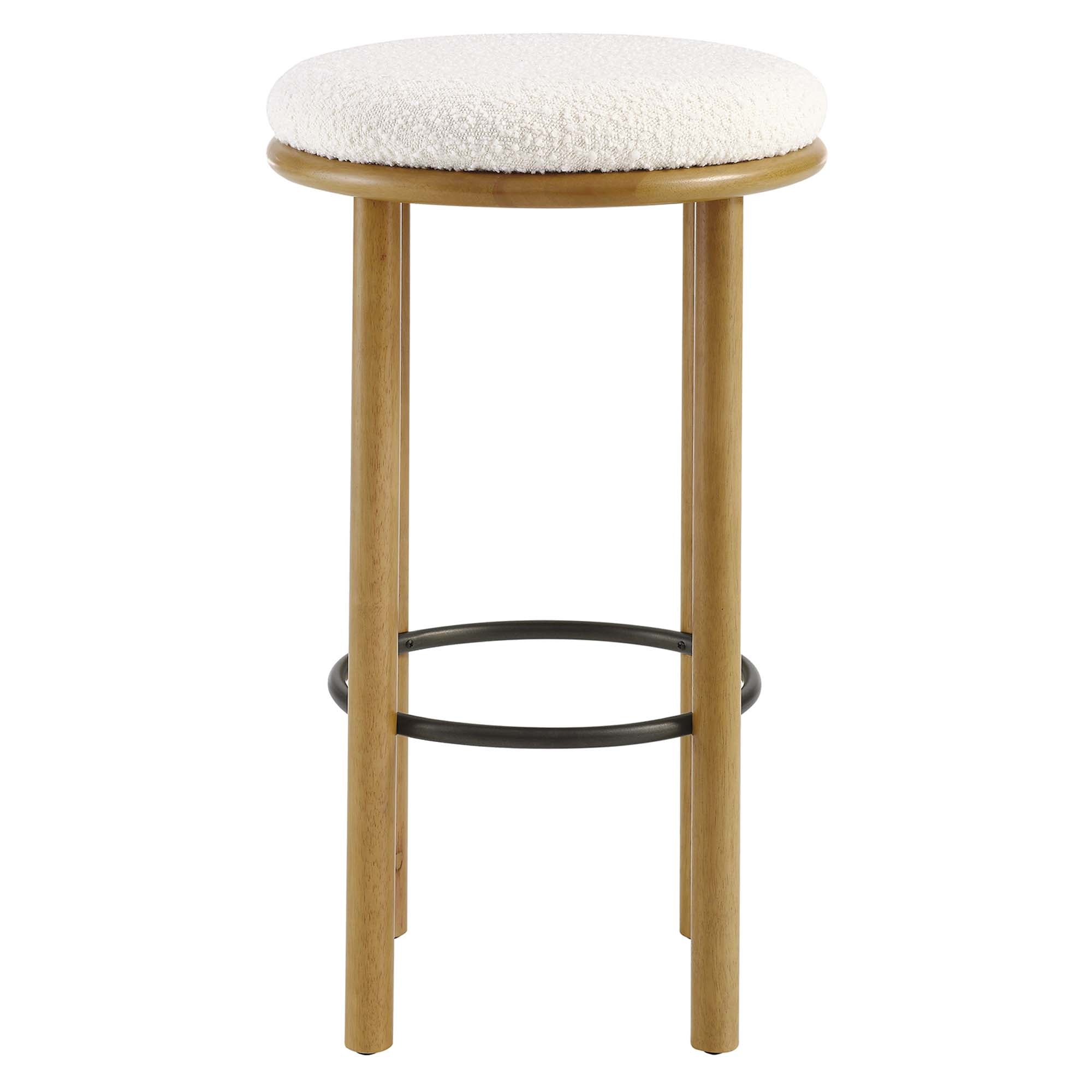 Fable Boucle Fabric Bar Stools Set of 2 by Modway - Best Buy Furniture