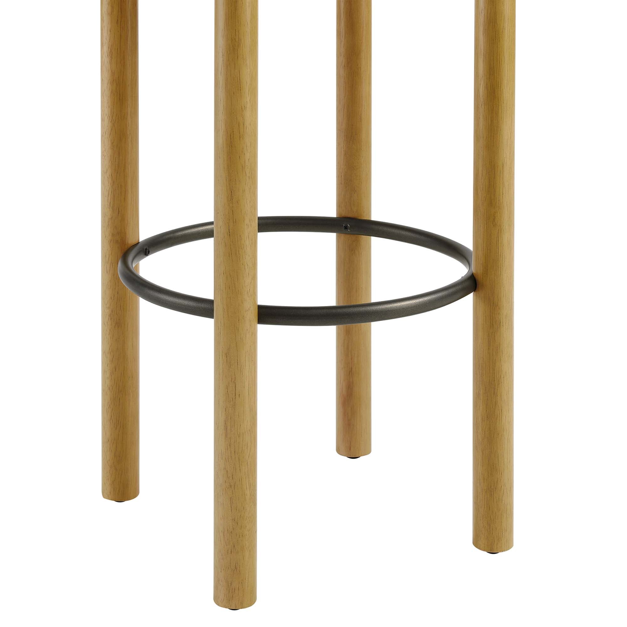 Fable Boucle Fabric Bar Stools Set of 2 by Modway - Best Buy Furniture