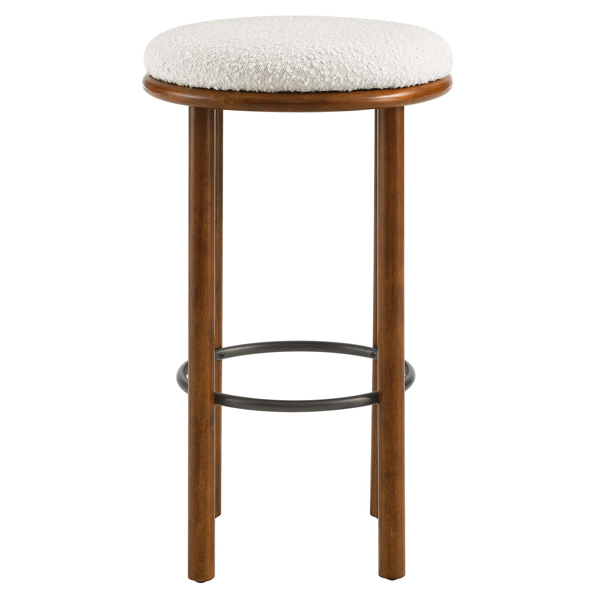 Fable Boucle Fabric Bar Stools Set of 2 by Modway - Best Buy Furniture