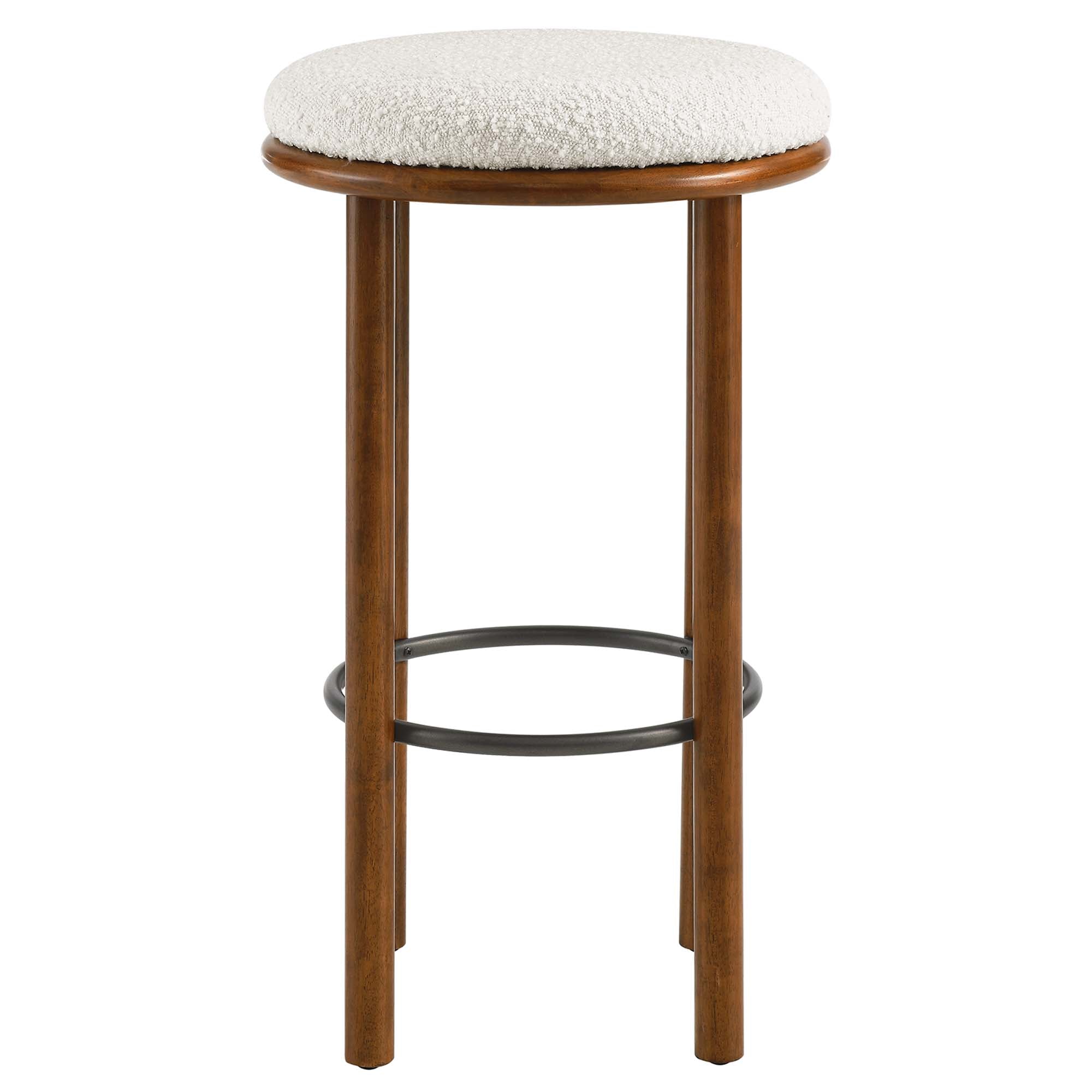 Fable Boucle Fabric Bar Stools Set of 2 by Modway - Best Buy Furniture