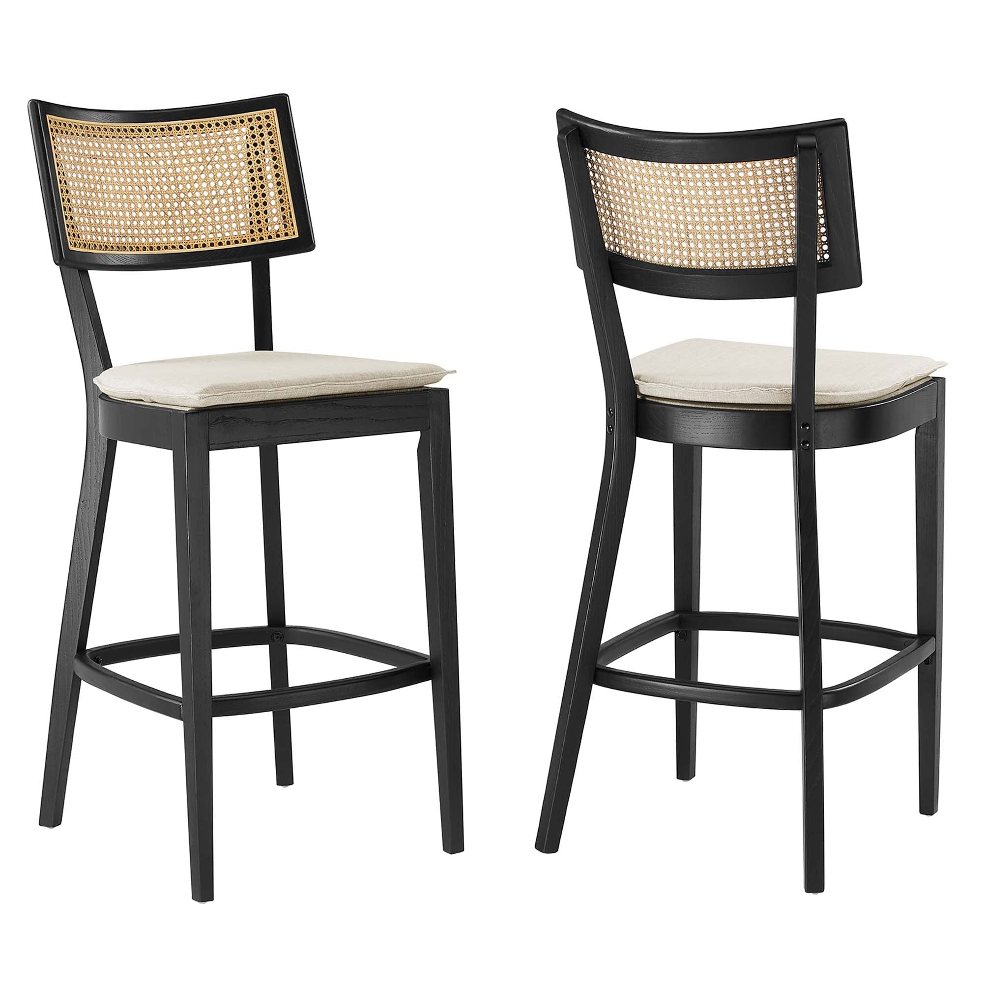 Caledonia Wood Bar Stools Set of 2 by Modway - Best Buy Furniture
