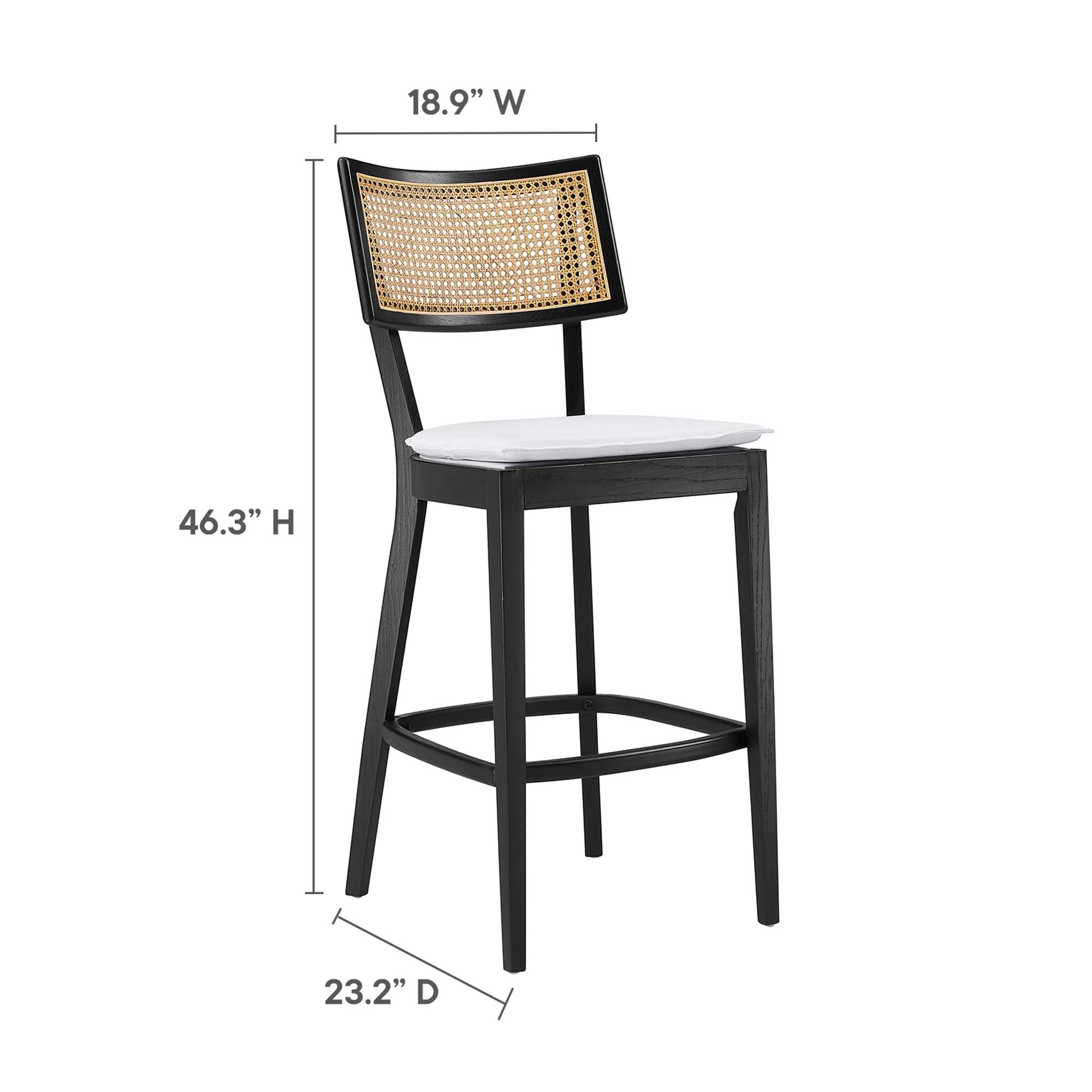 Caledonia Wood Bar Stools Set of 2 by Modway - Best Buy Furniture