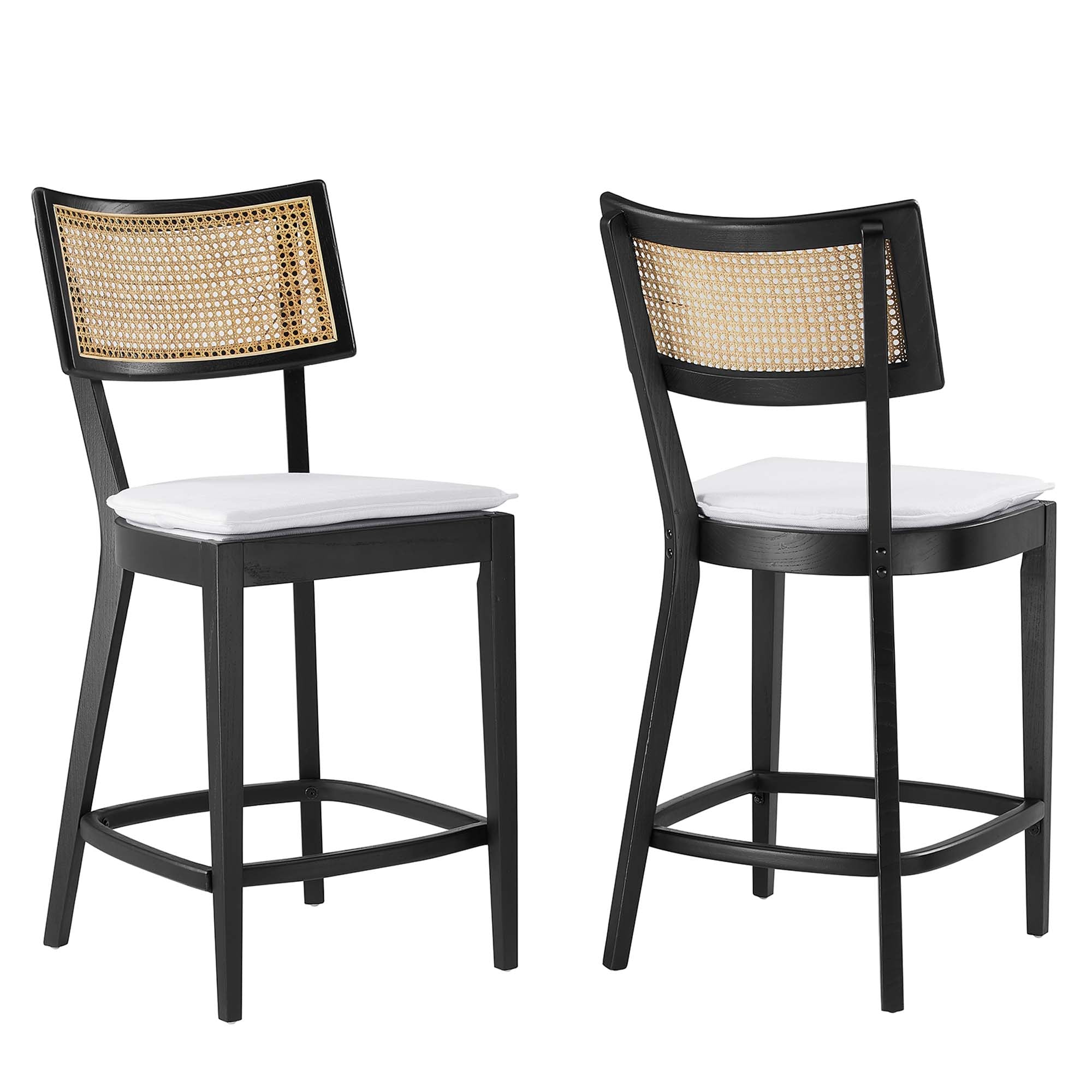 Caledonia Wood Counter Stools Set of 2 by Modway - Best Buy Furniture