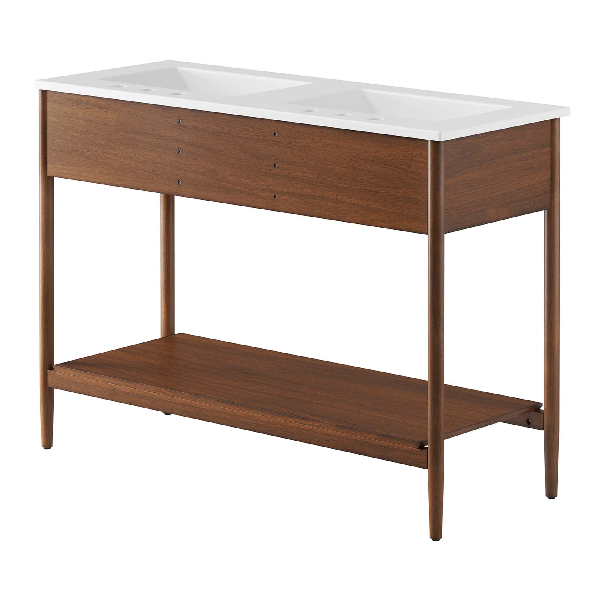 Zaire 48" Double Sink Bathroom Vanity by Modway - Best Buy Furniture