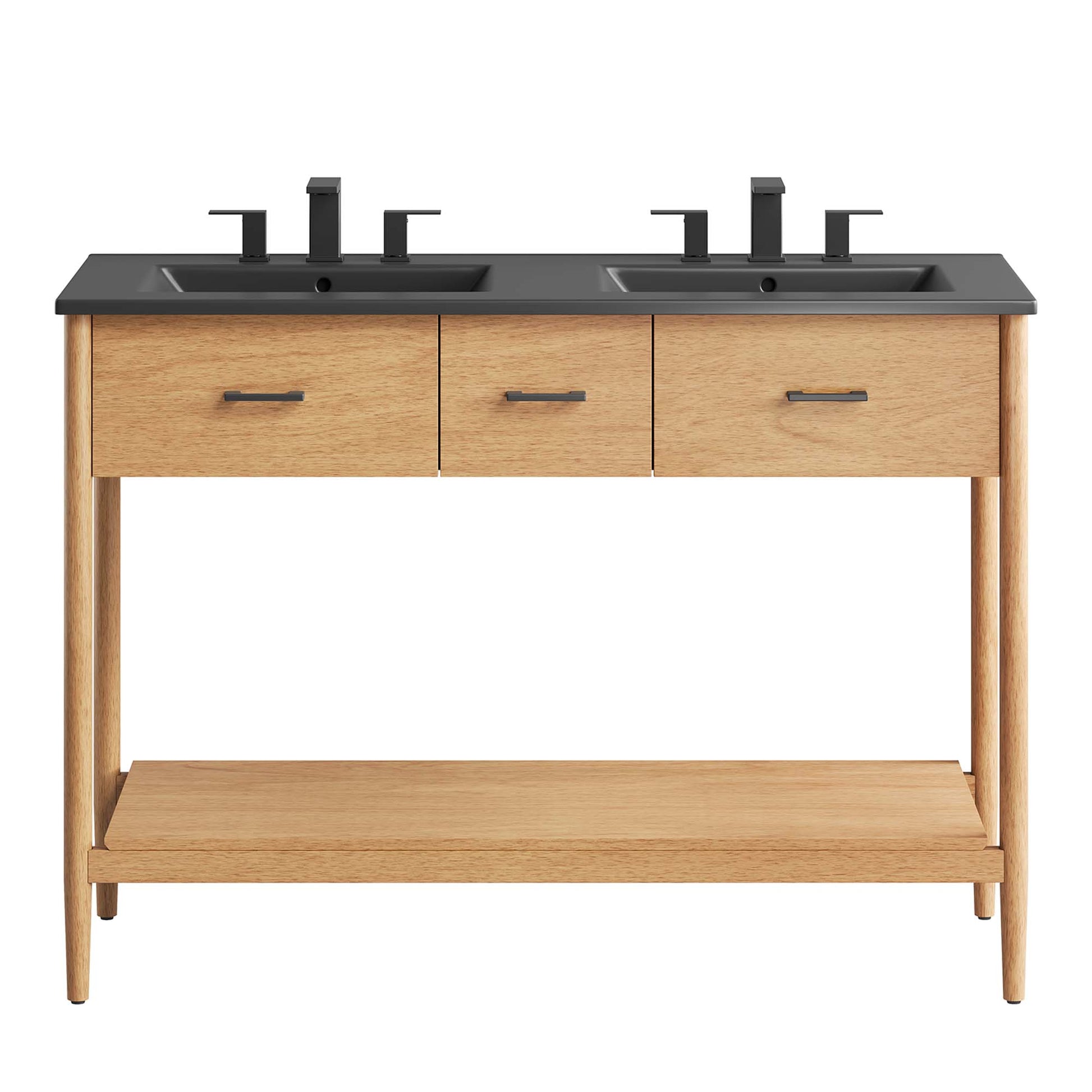 Zaire 48" Double Sink Bathroom Vanity by Modway - Best Buy Furniture