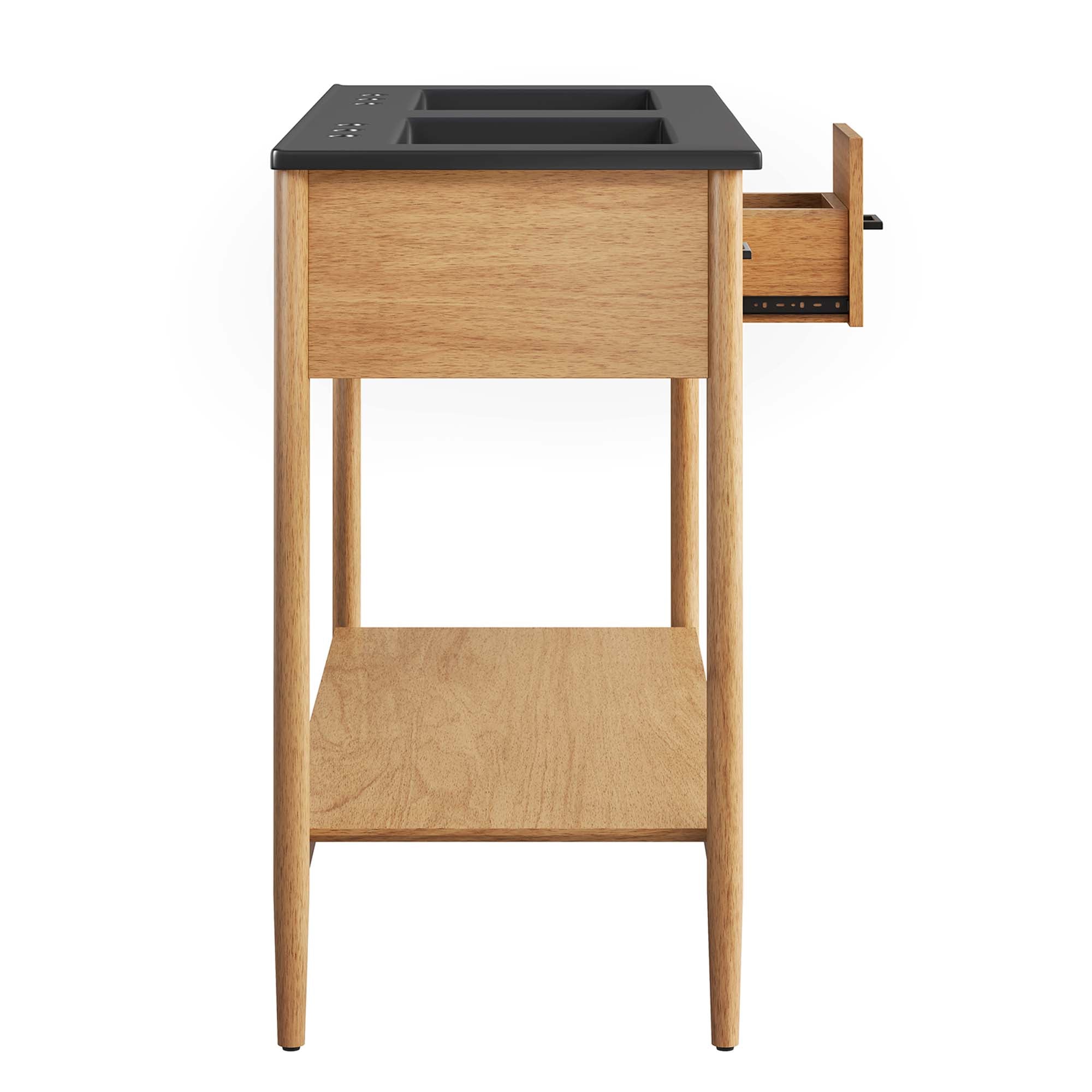 Zaire 48" Double Sink Bathroom Vanity by Modway - Best Buy Furniture