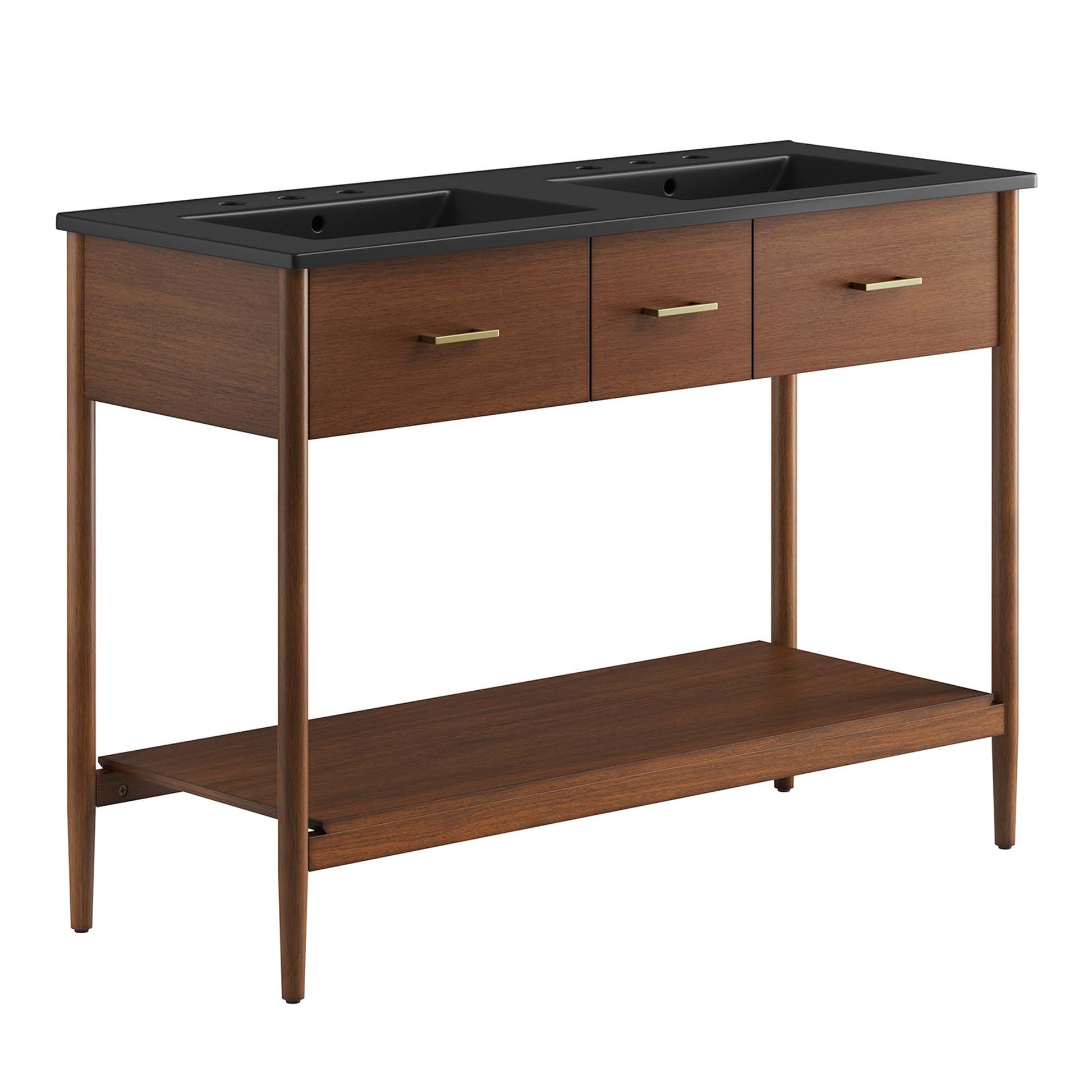Zaire 48" Double Sink Bathroom Vanity by Modway - Best Buy Furniture