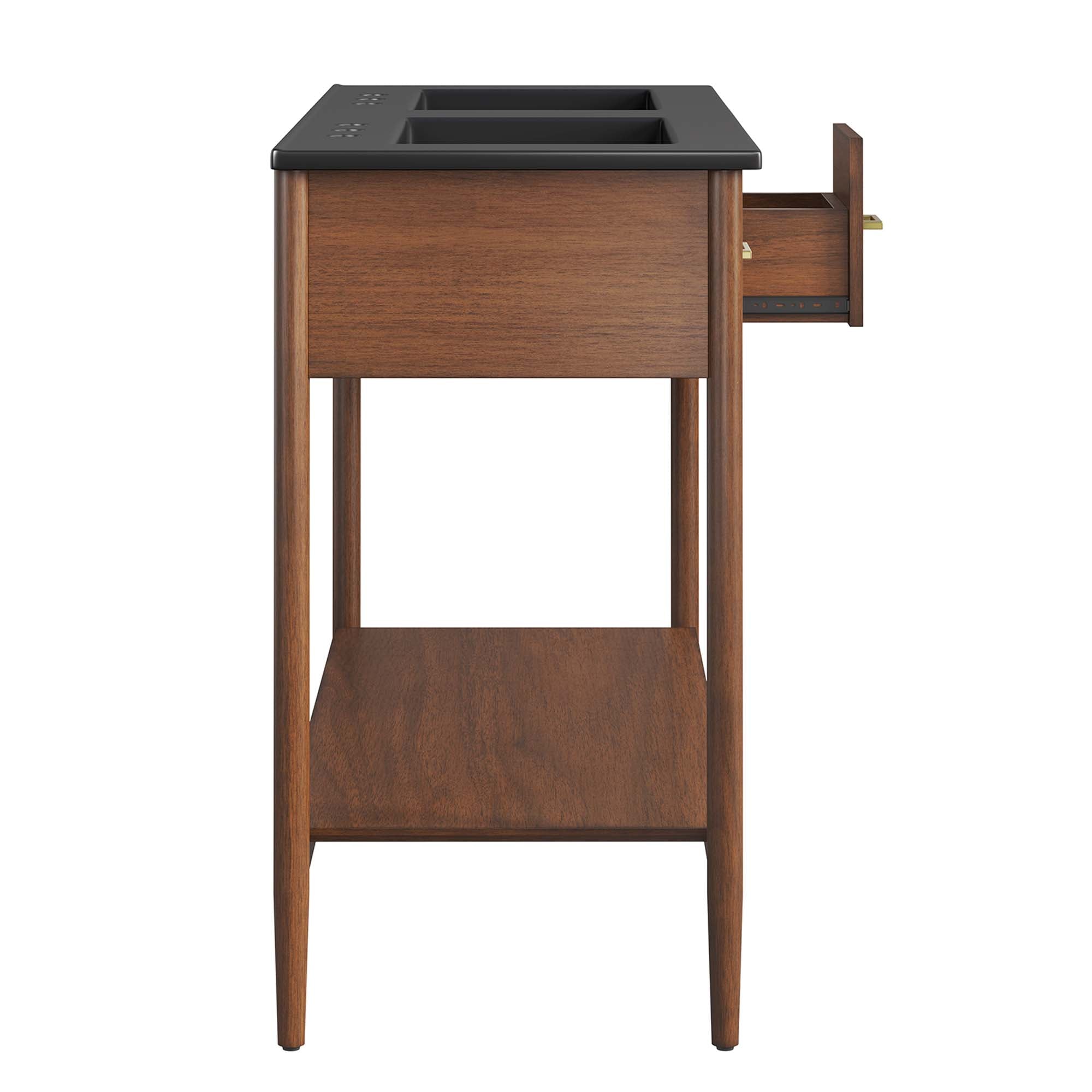 Zaire 48" Double Sink Bathroom Vanity by Modway - Best Buy Furniture