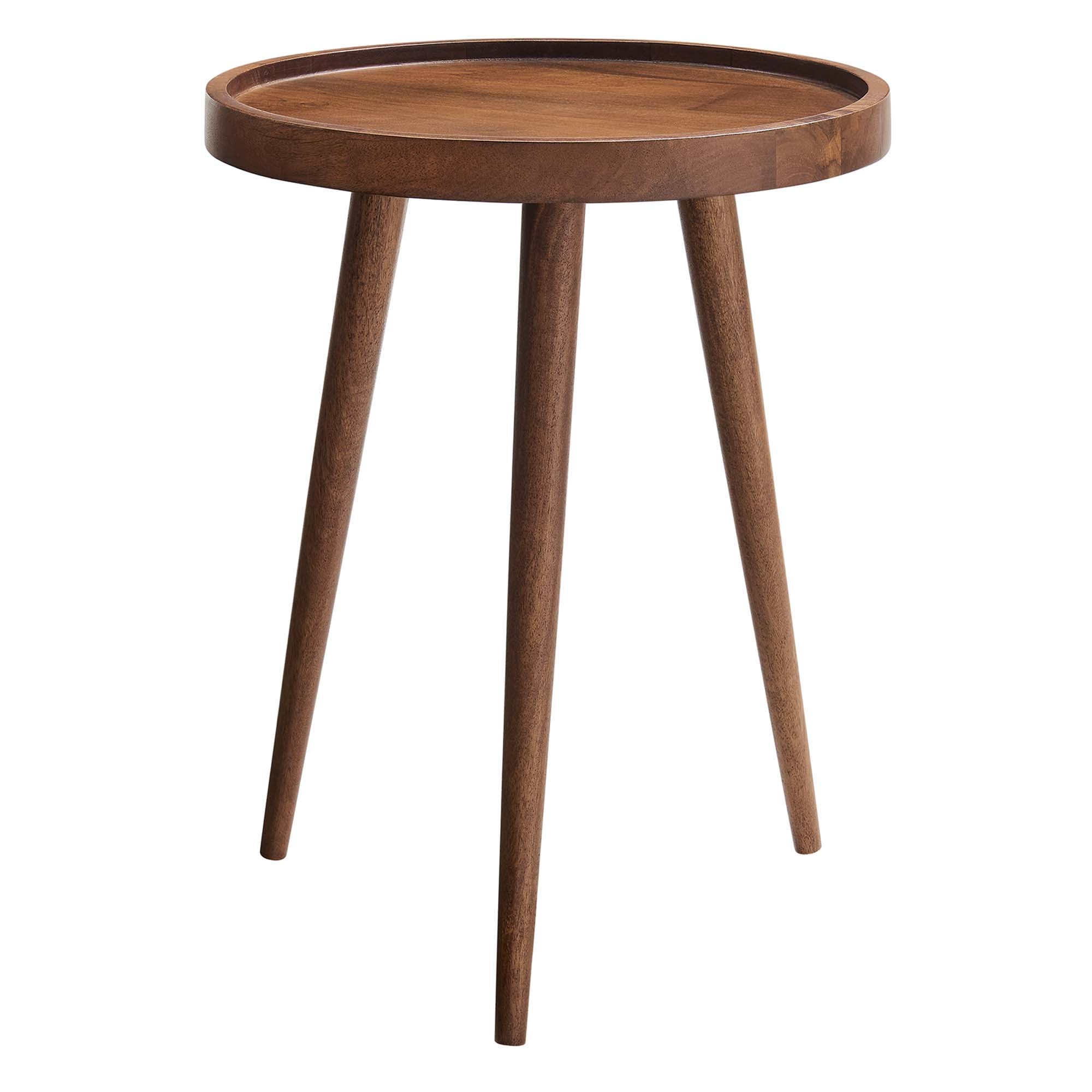Chiro Round Wood Side Table by Modway - Best Buy Furniture