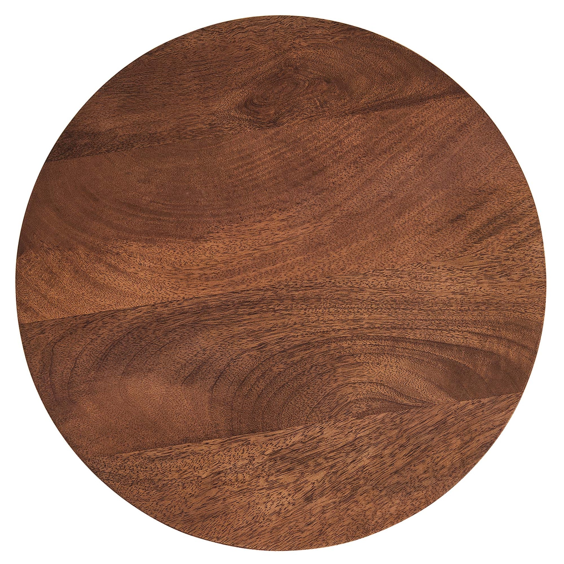 Valeo Round Wood and Metal Side Table by Modway - Best Buy Furniture