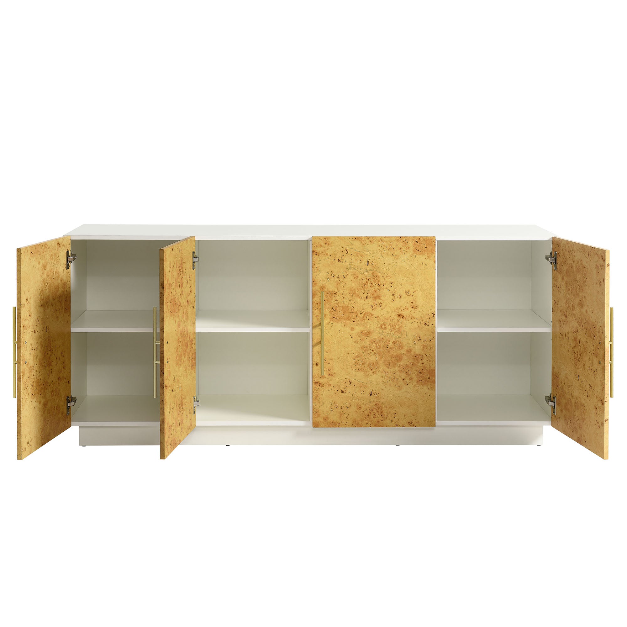 Abel 69 Inch Burl Wood Sideboard Buffet TV Stand by Modway - Best Buy Furniture