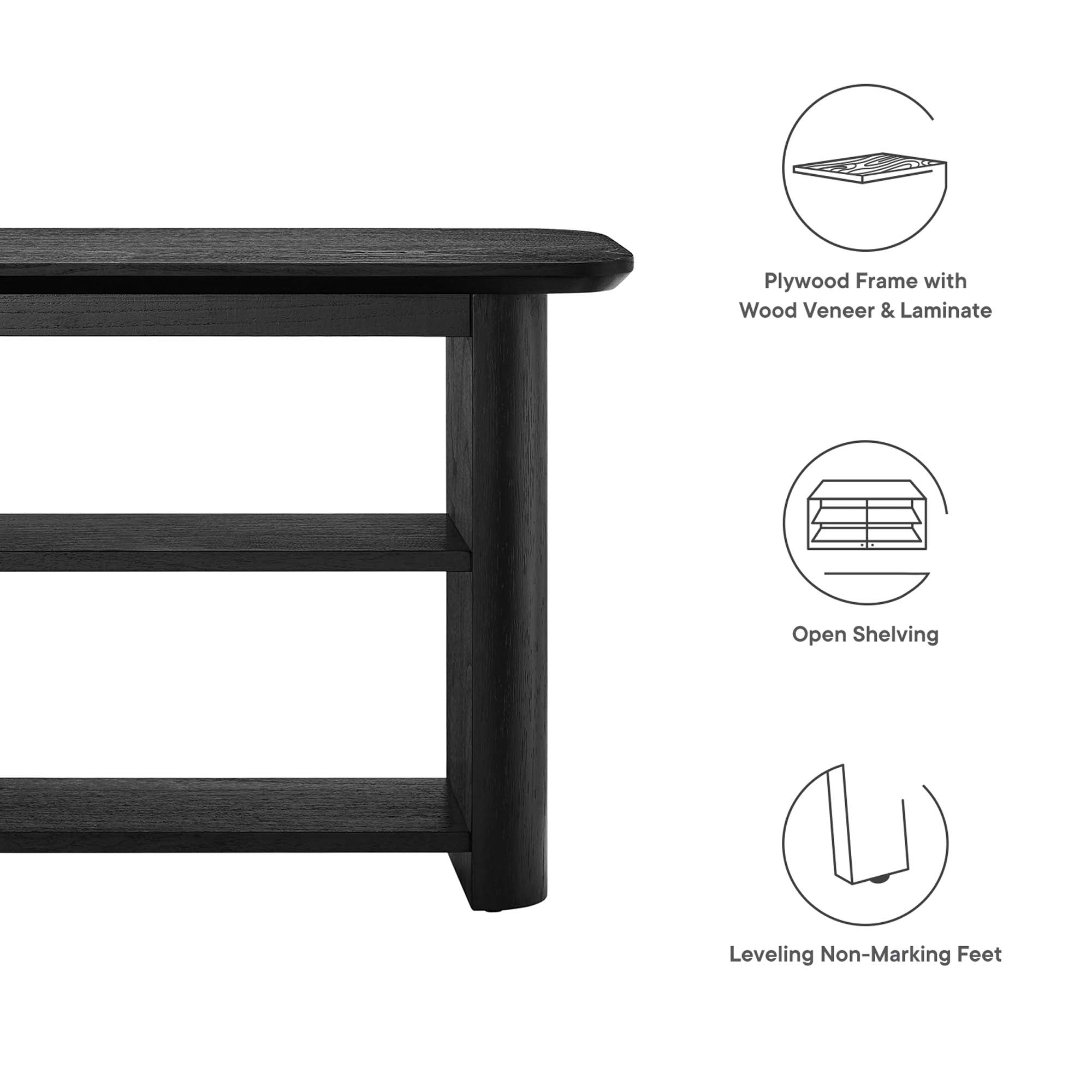 Calix 57� Console Table by Modway - Best Buy Furniture
