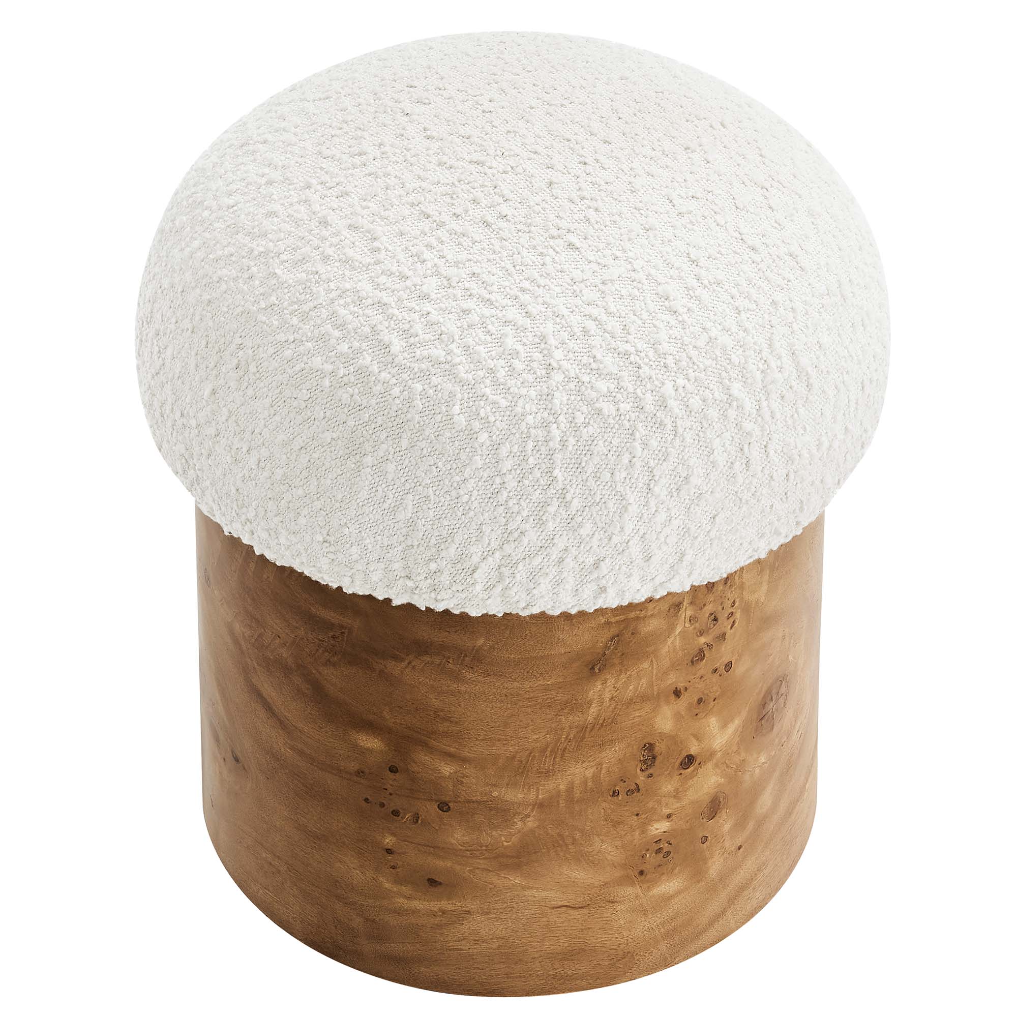 Breeze Boucle Upholstered Ottoman by Modway - Best Buy Furniture