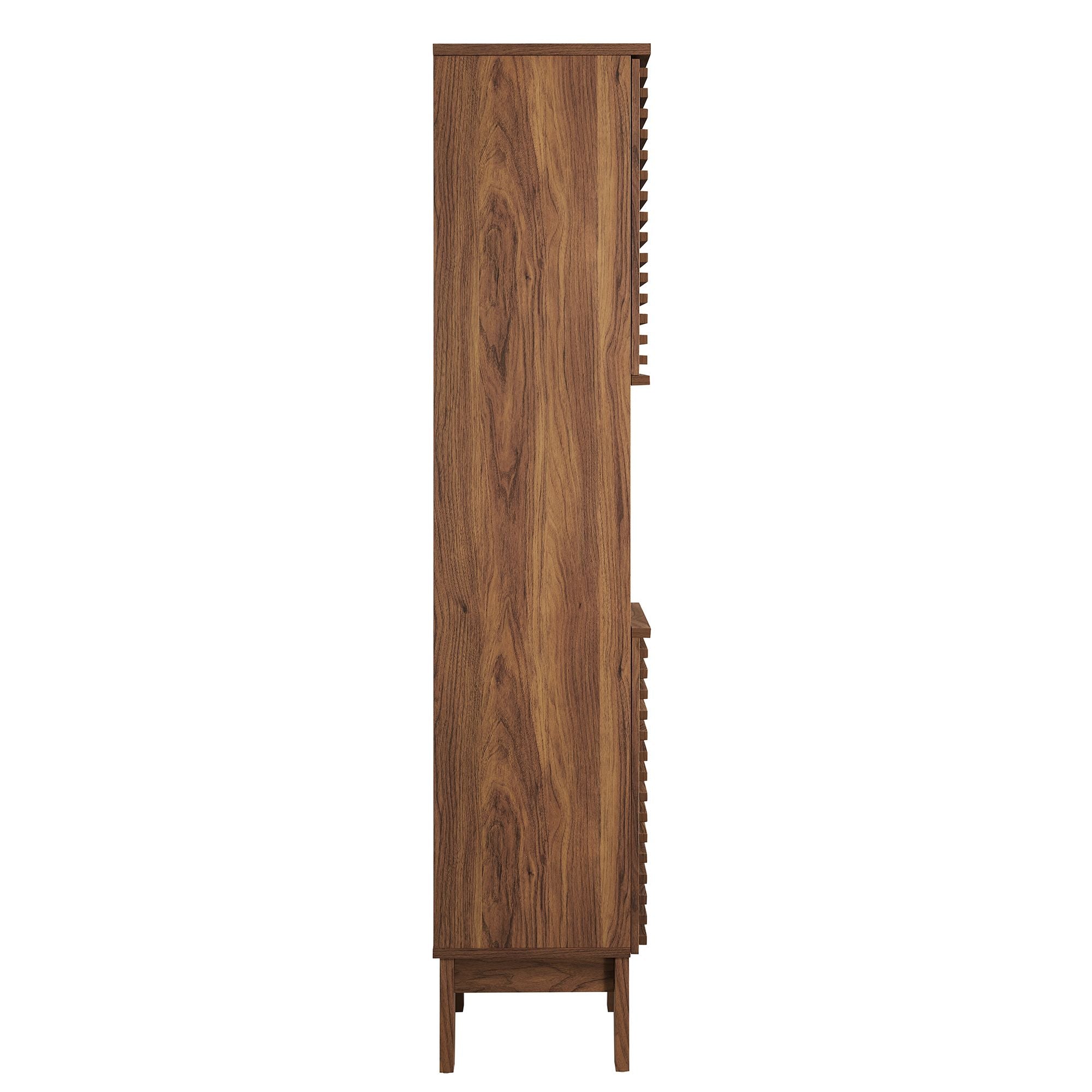 Render Tall Narrow Bathroom Storage Cabinet by Modway - Best Buy Furniture