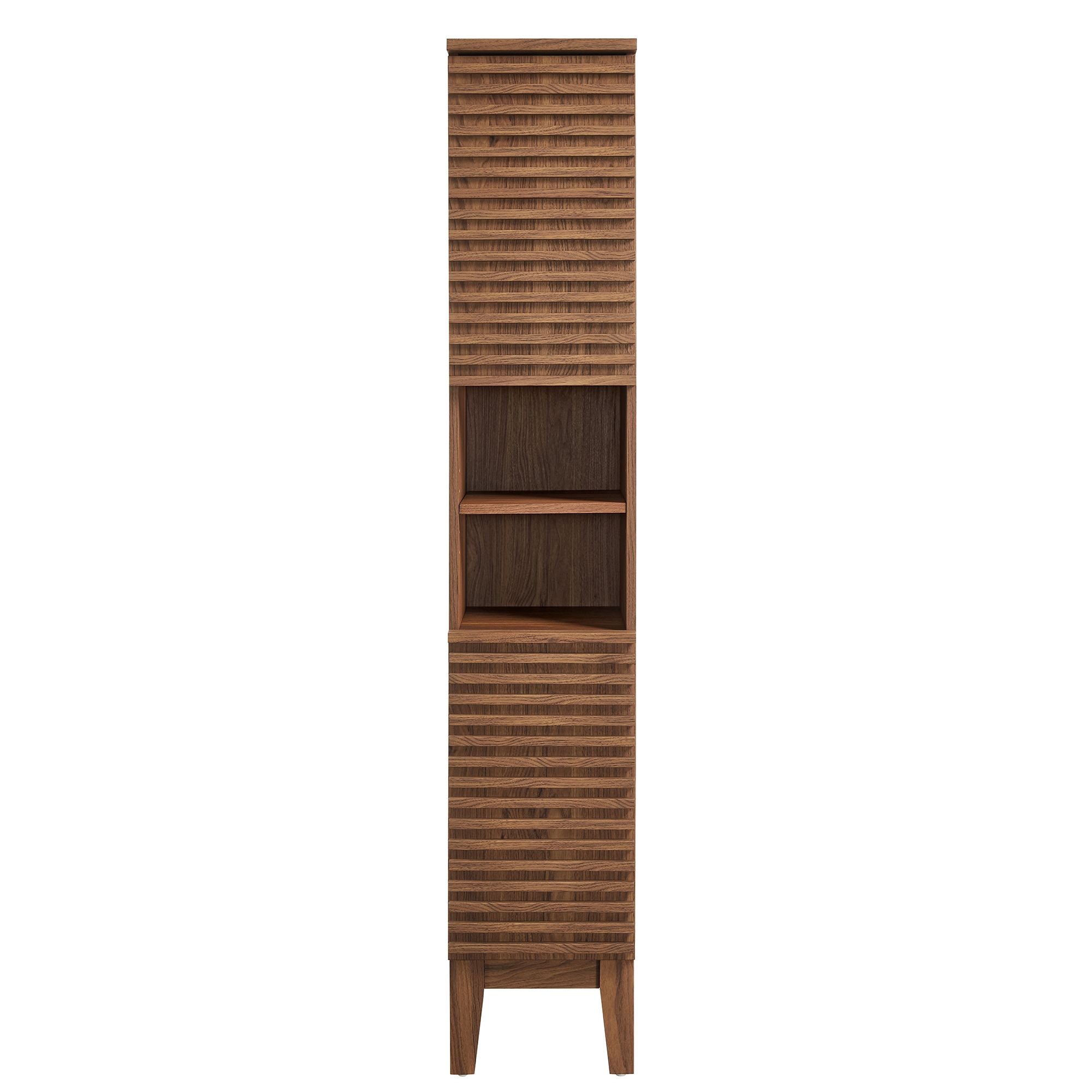Render Tall Narrow Bathroom Storage Cabinet by Modway - Best Buy Furniture