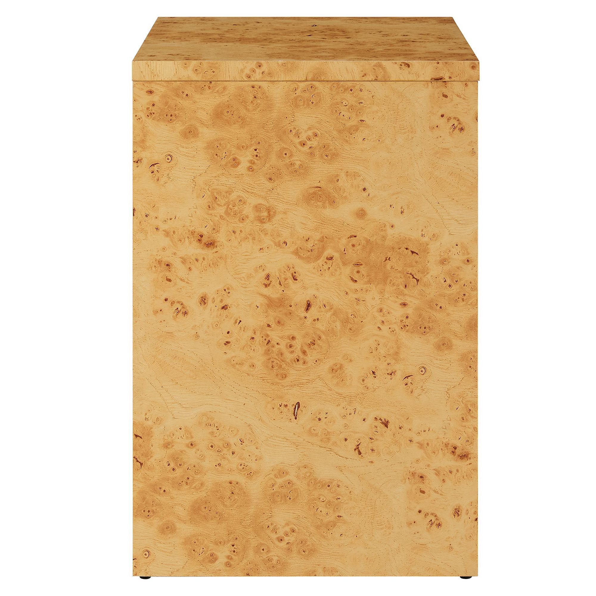 Hudson 1-Drawer Burl Wood Nightstand With Shelf by Modway - Best Buy Furniture