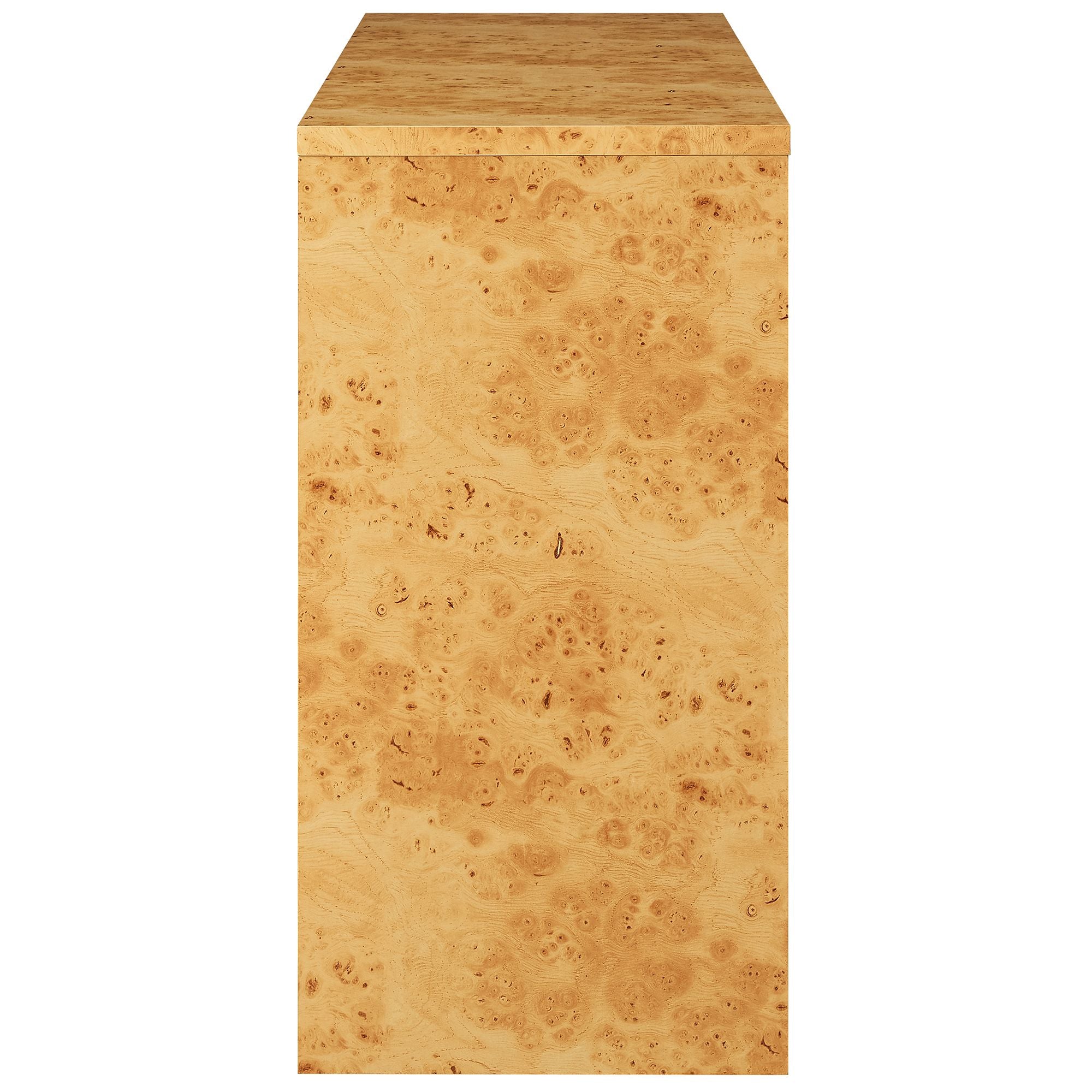 Hudson 2-Drawer Burl Wood Console Table by Modway - Best Buy Furniture