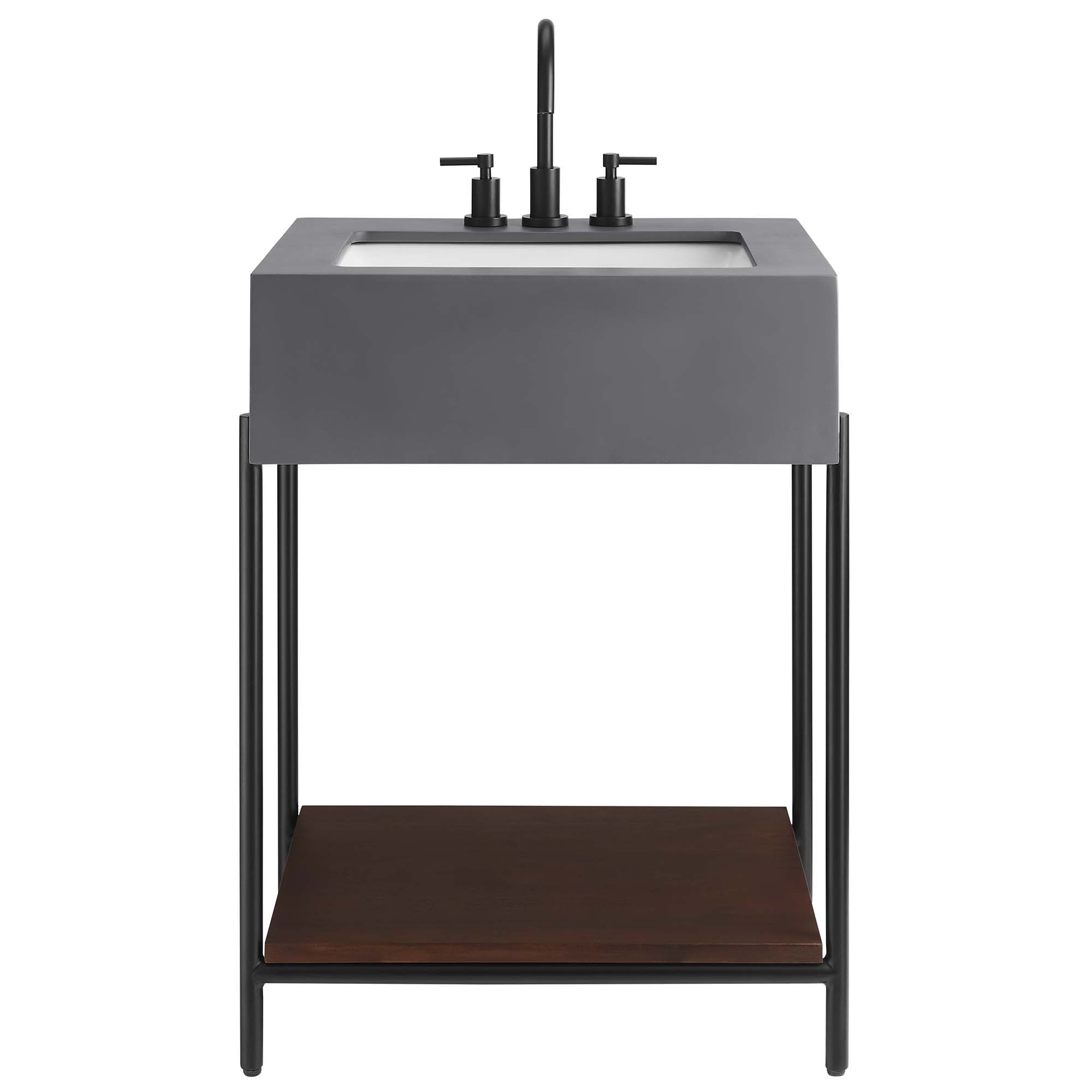 Etch 24" Bathroom Vanity with Sink by Modway - Best Buy Furniture