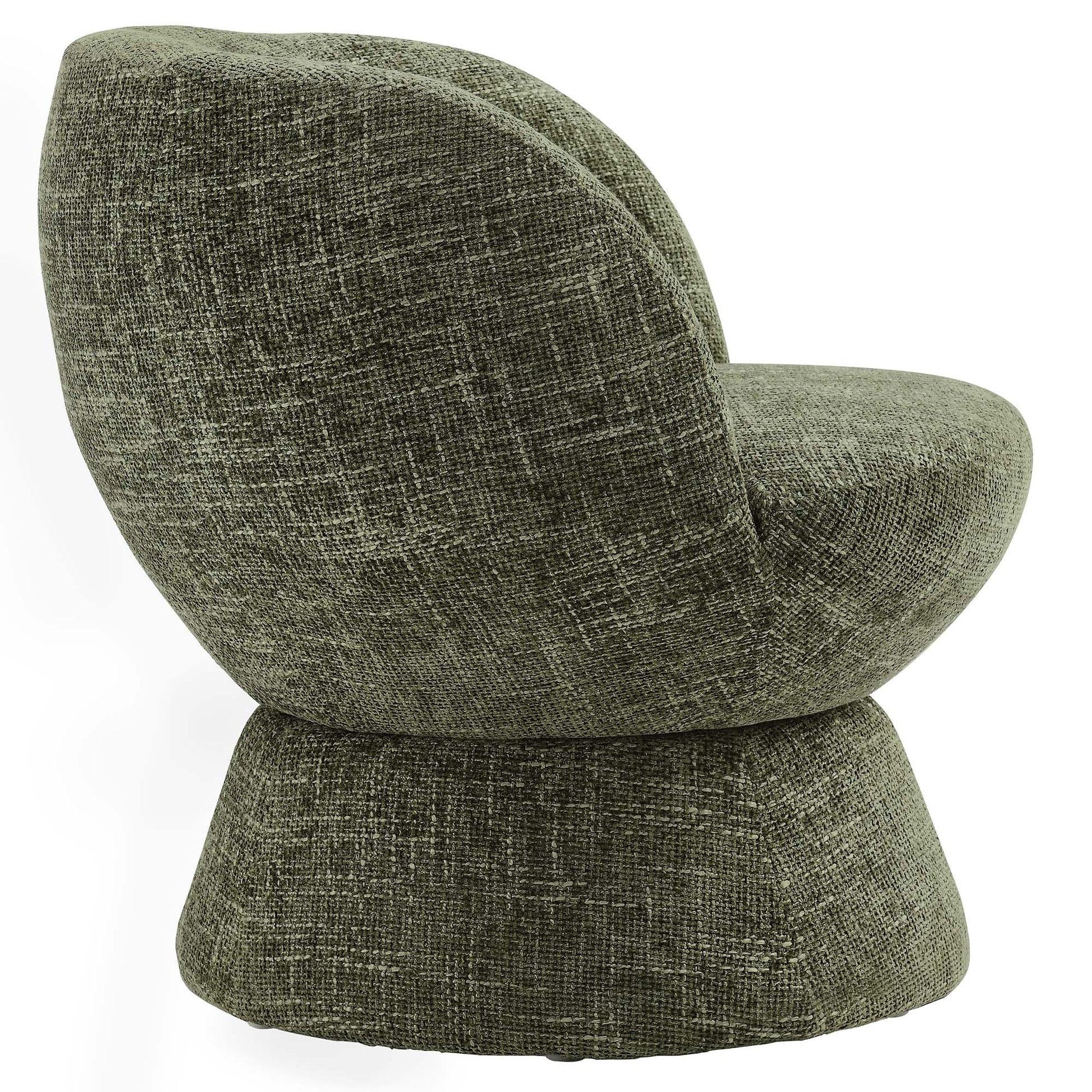 Vesta Chenille Fabric Upholstered Swivel Chair by Modway - Best Buy Furniture