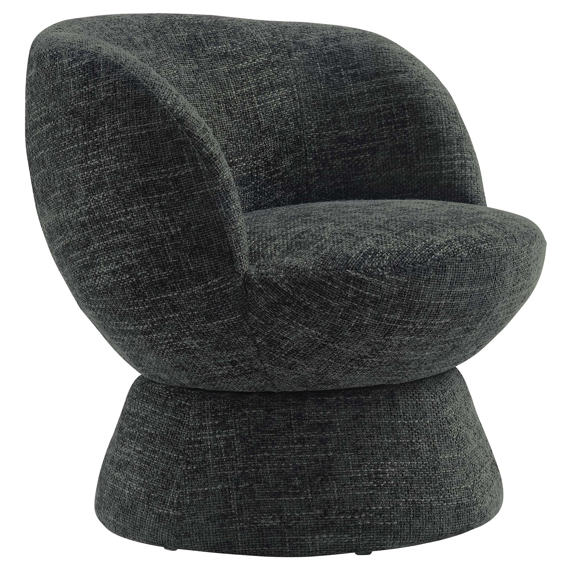 Vesta Chenille Fabric Upholstered Swivel Chair by Modway - Best Buy Furniture