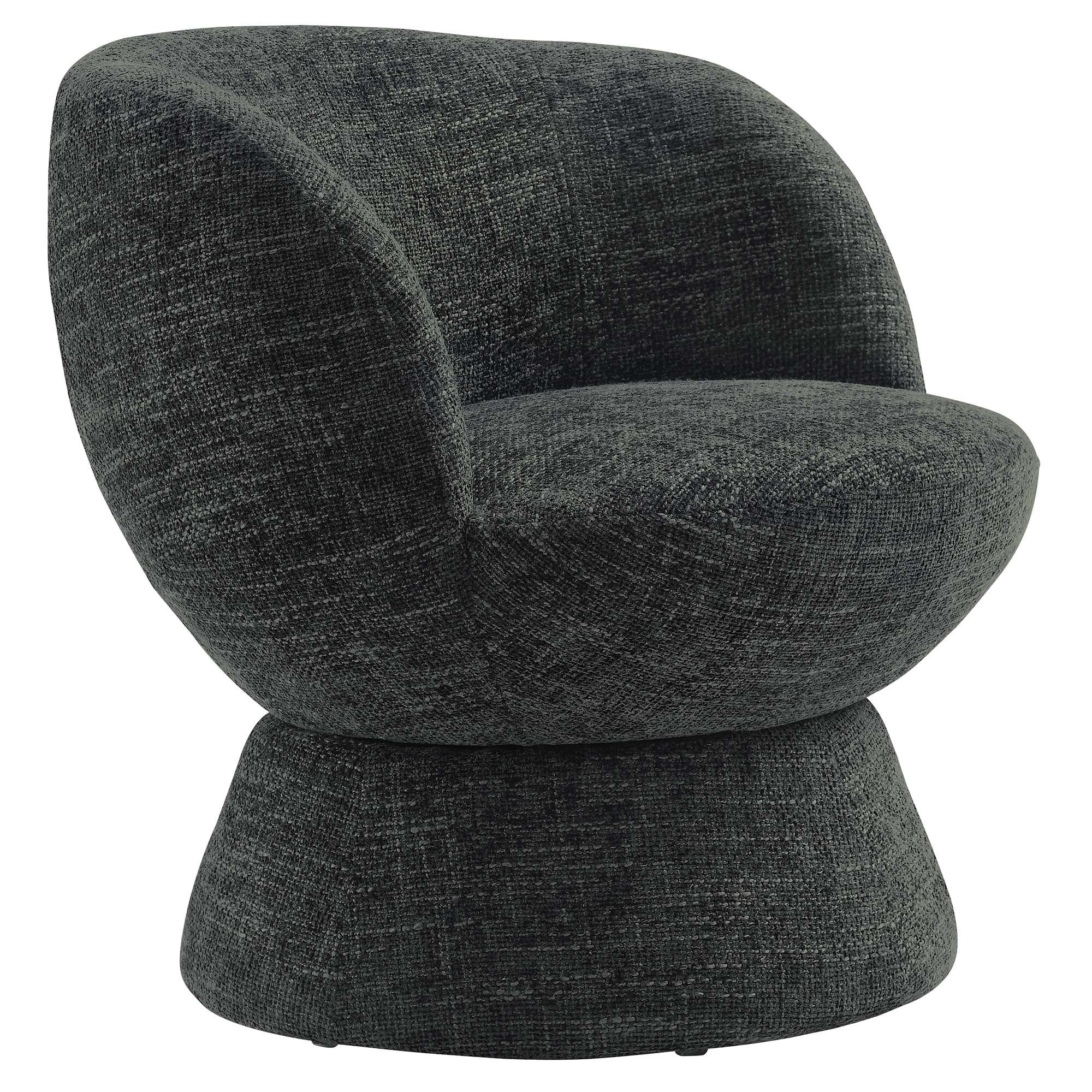 Vesta Chenille Fabric Upholstered Swivel Chair by Modway - Best Buy Furniture