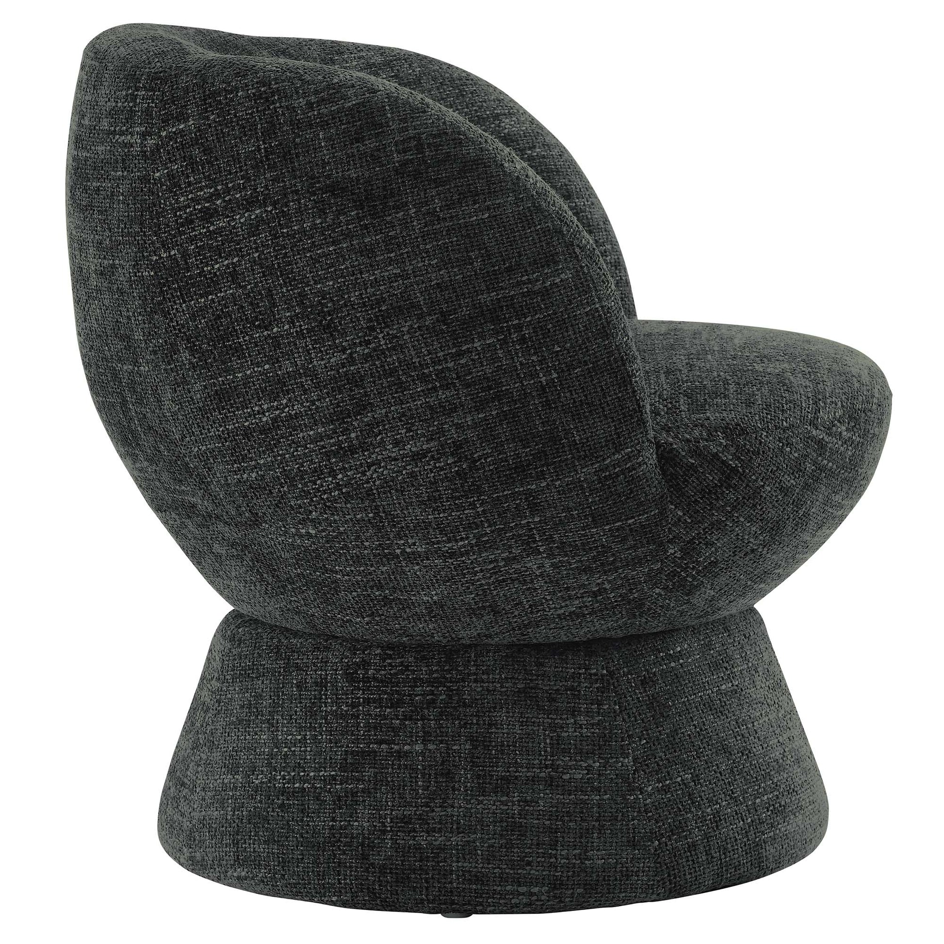 Vesta Chenille Fabric Upholstered Swivel Chair by Modway - Best Buy Furniture