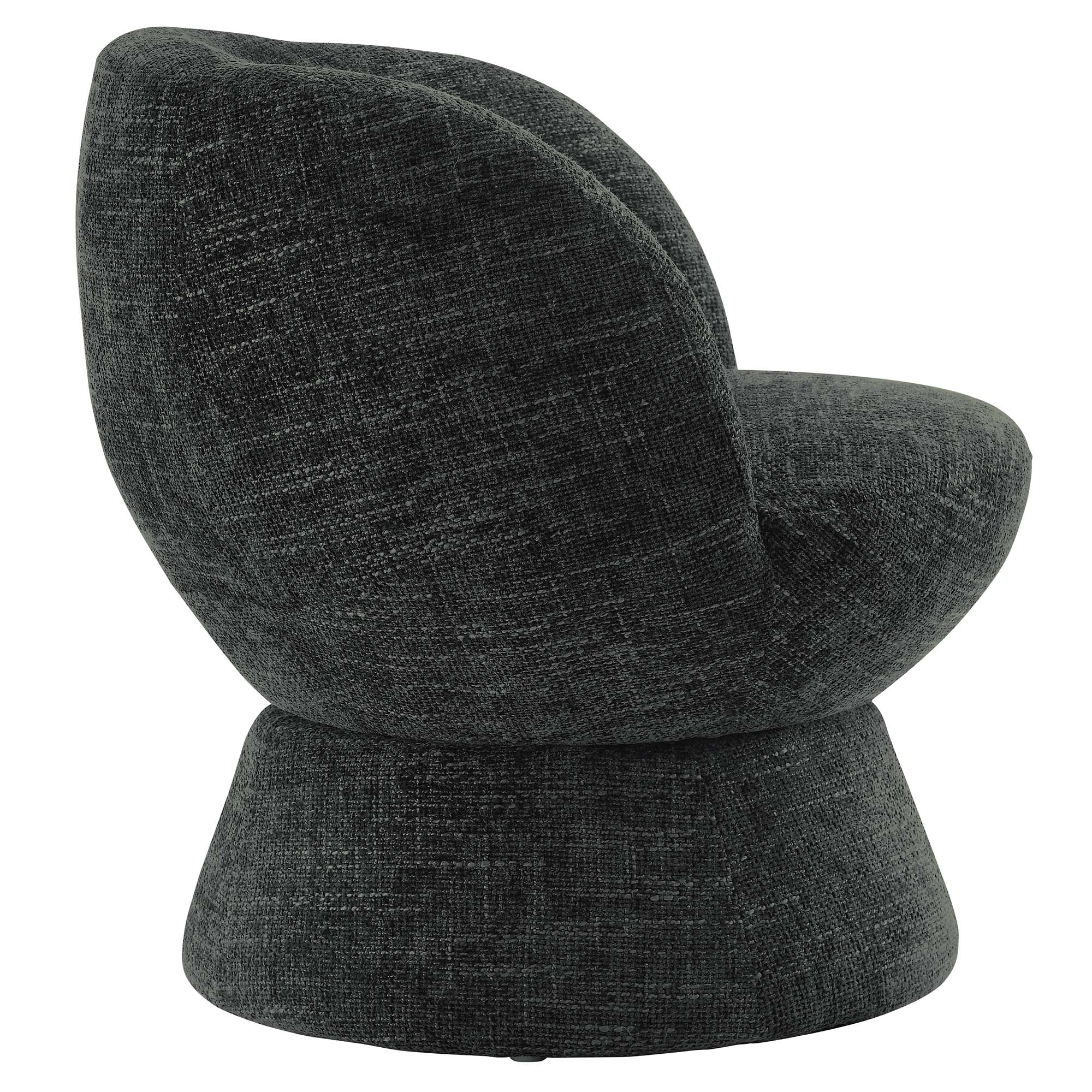 Vesta Chenille Fabric Upholstered Swivel Chair by Modway - Best Buy Furniture