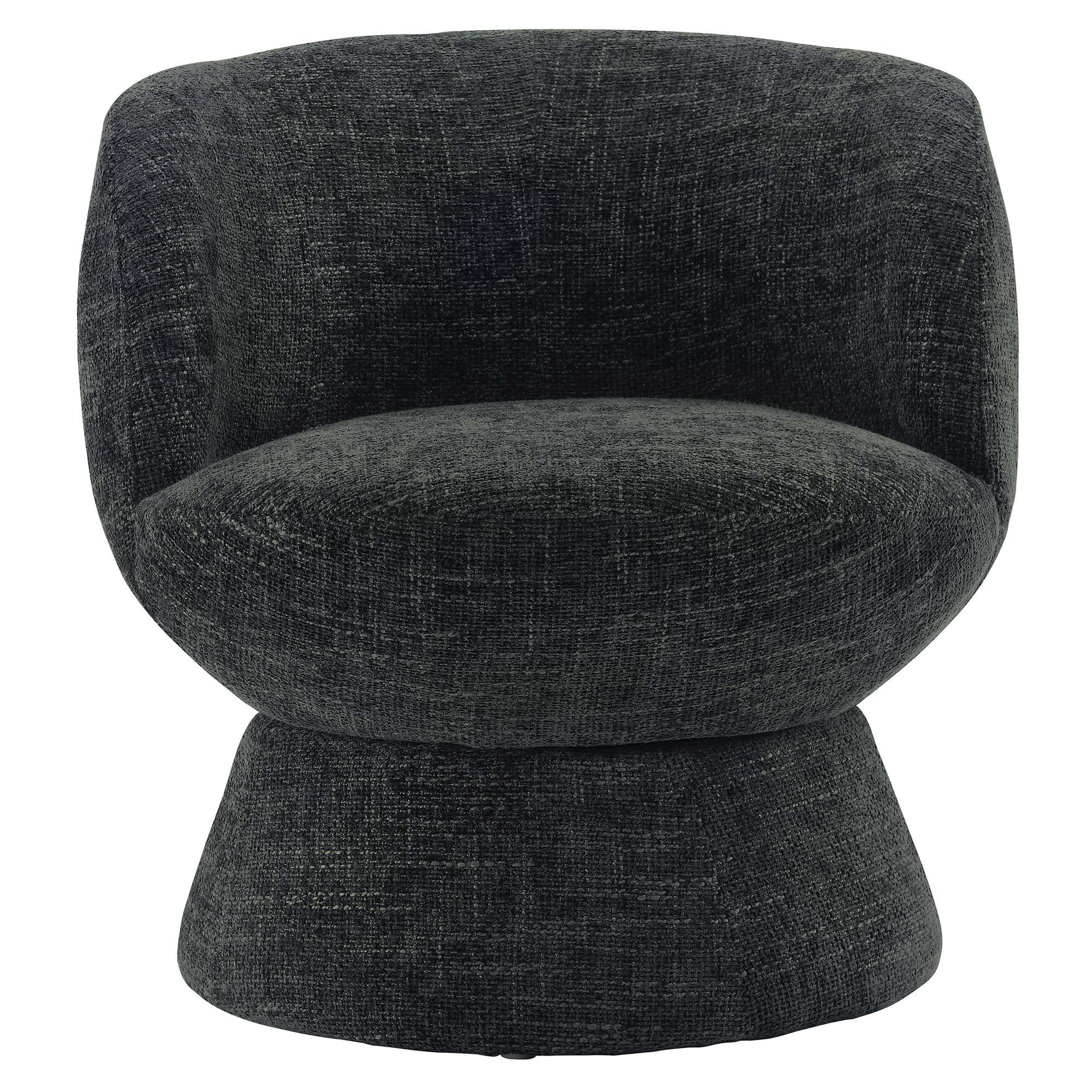 Vesta Chenille Fabric Upholstered Swivel Chair by Modway - Best Buy Furniture