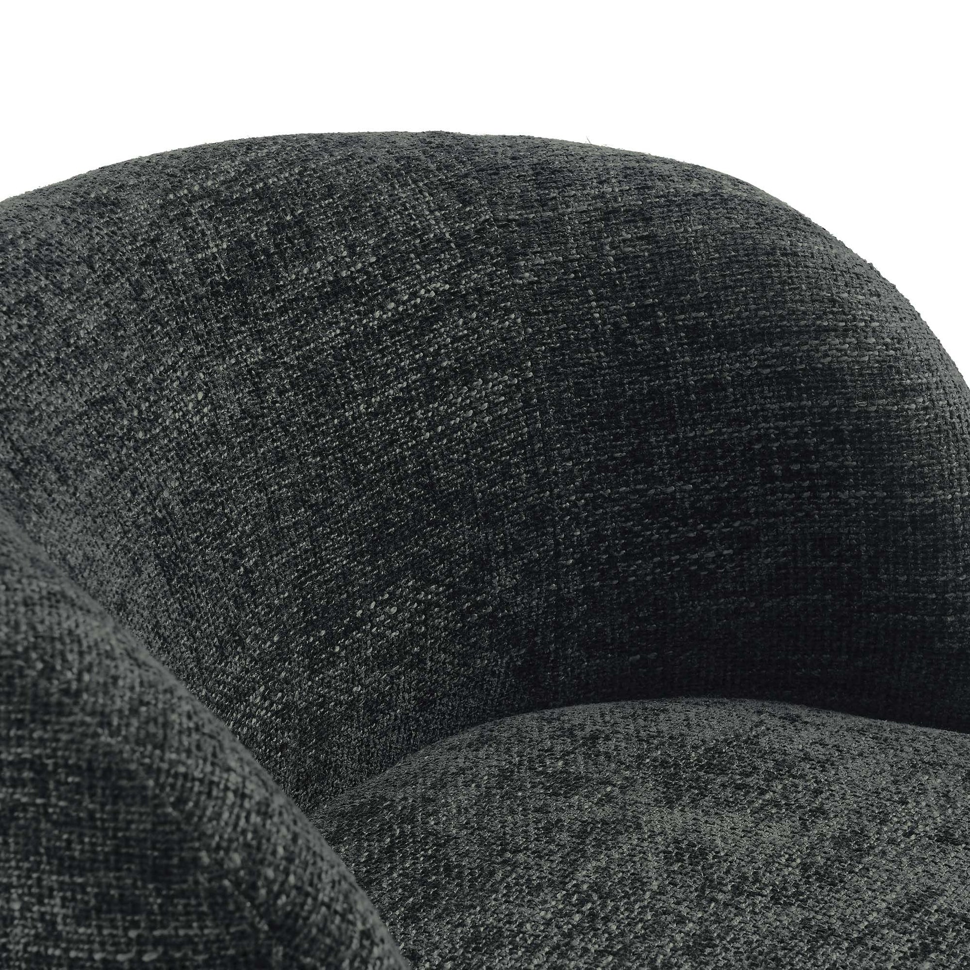 Vesta Chenille Fabric Upholstered Swivel Chair by Modway - Best Buy Furniture