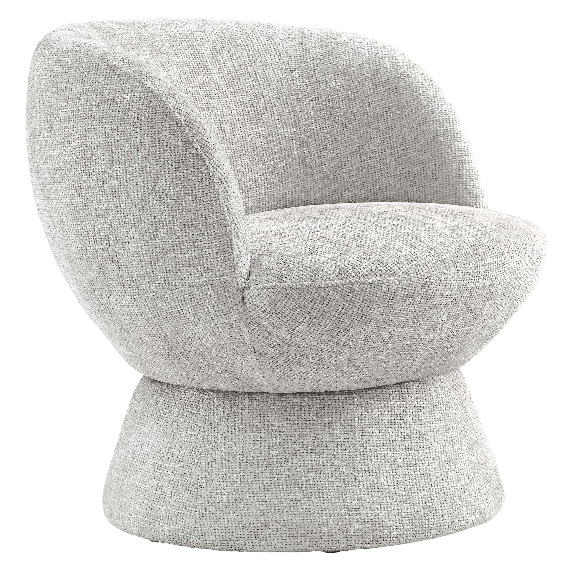 Vesta Chenille Fabric Upholstered Swivel Chair by Modway - Best Buy Furniture