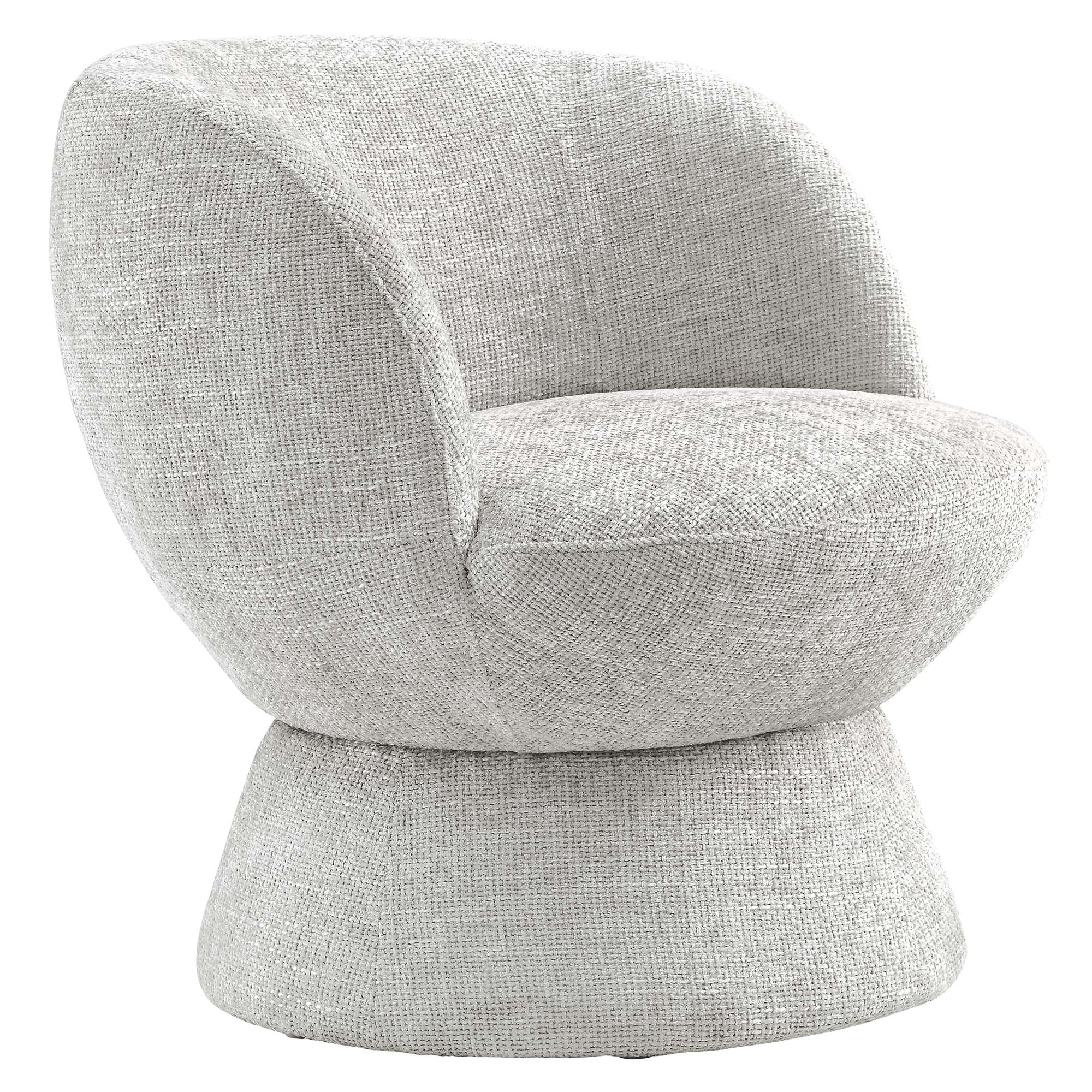 Vesta Chenille Fabric Upholstered Swivel Chair by Modway - Best Buy Furniture
