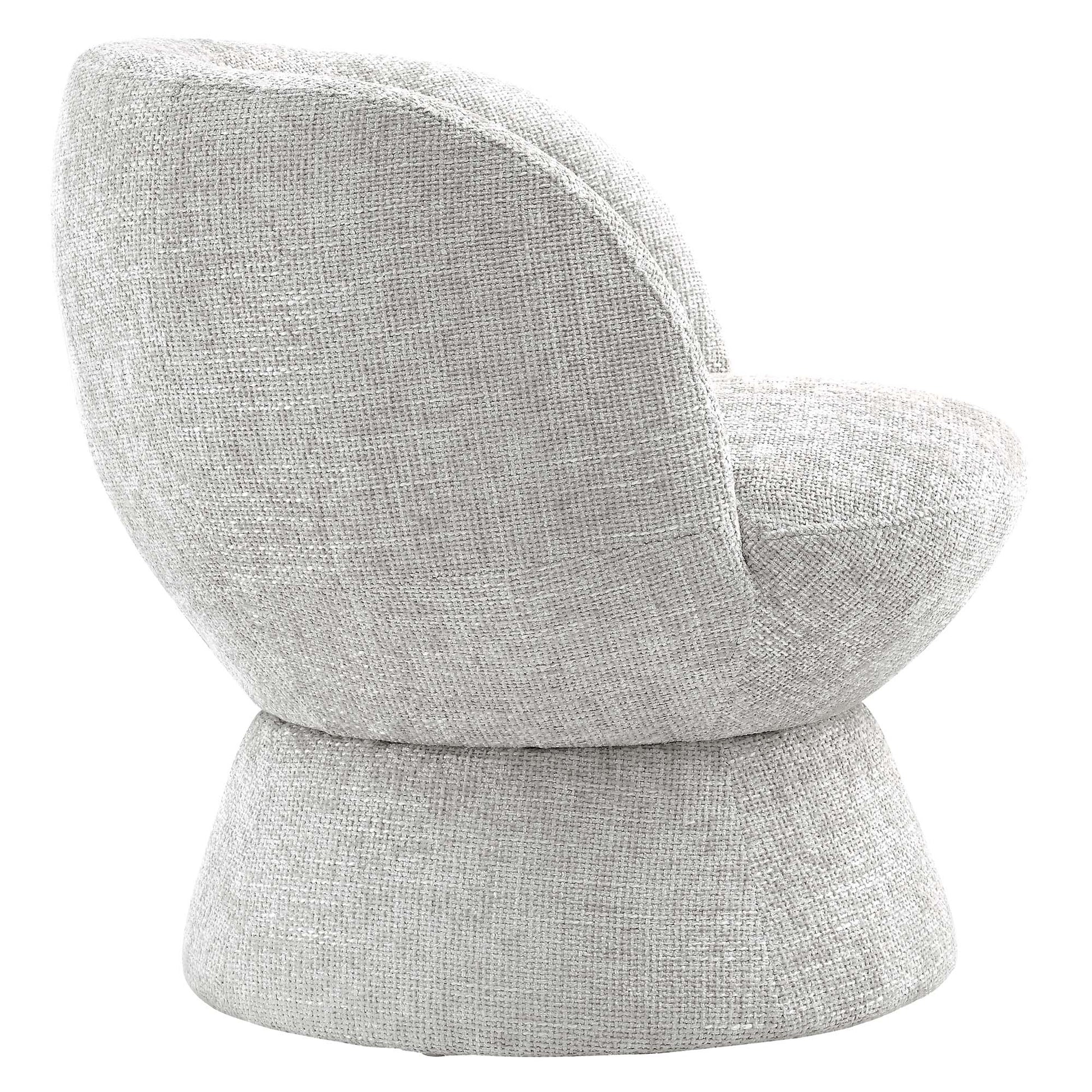 Vesta Chenille Fabric Upholstered Swivel Chair by Modway - Best Buy Furniture