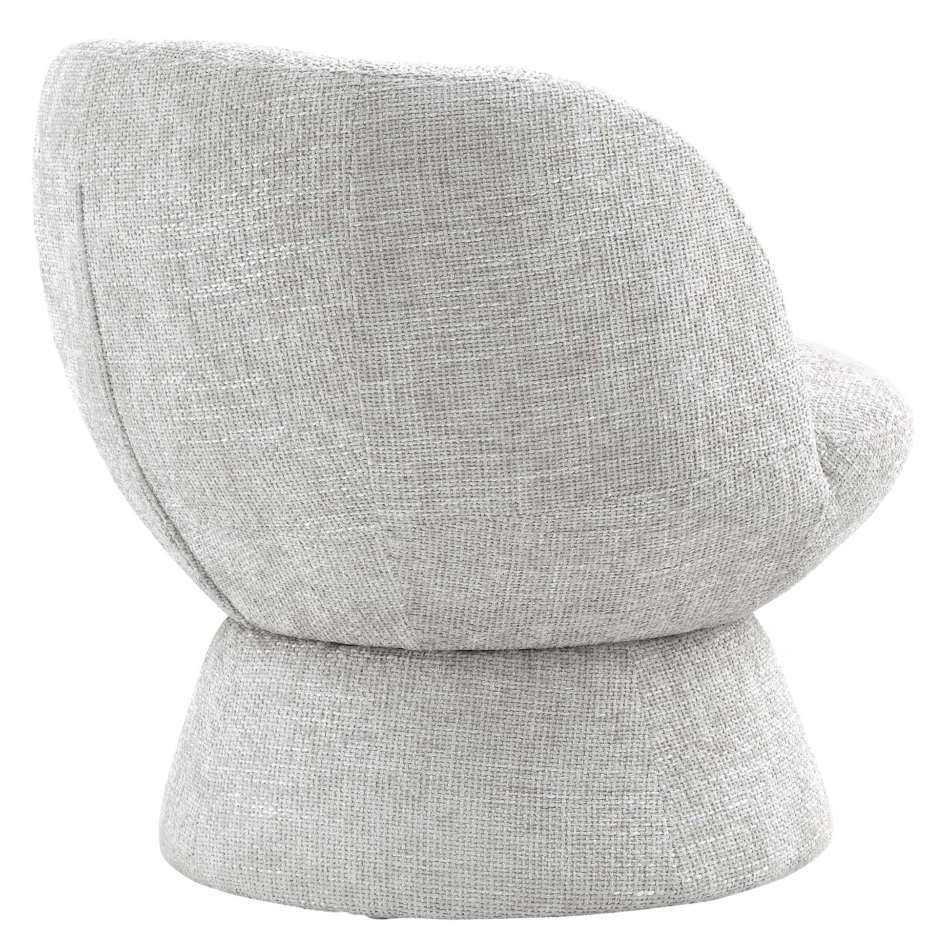 Vesta Chenille Fabric Upholstered Swivel Chair by Modway - Best Buy Furniture