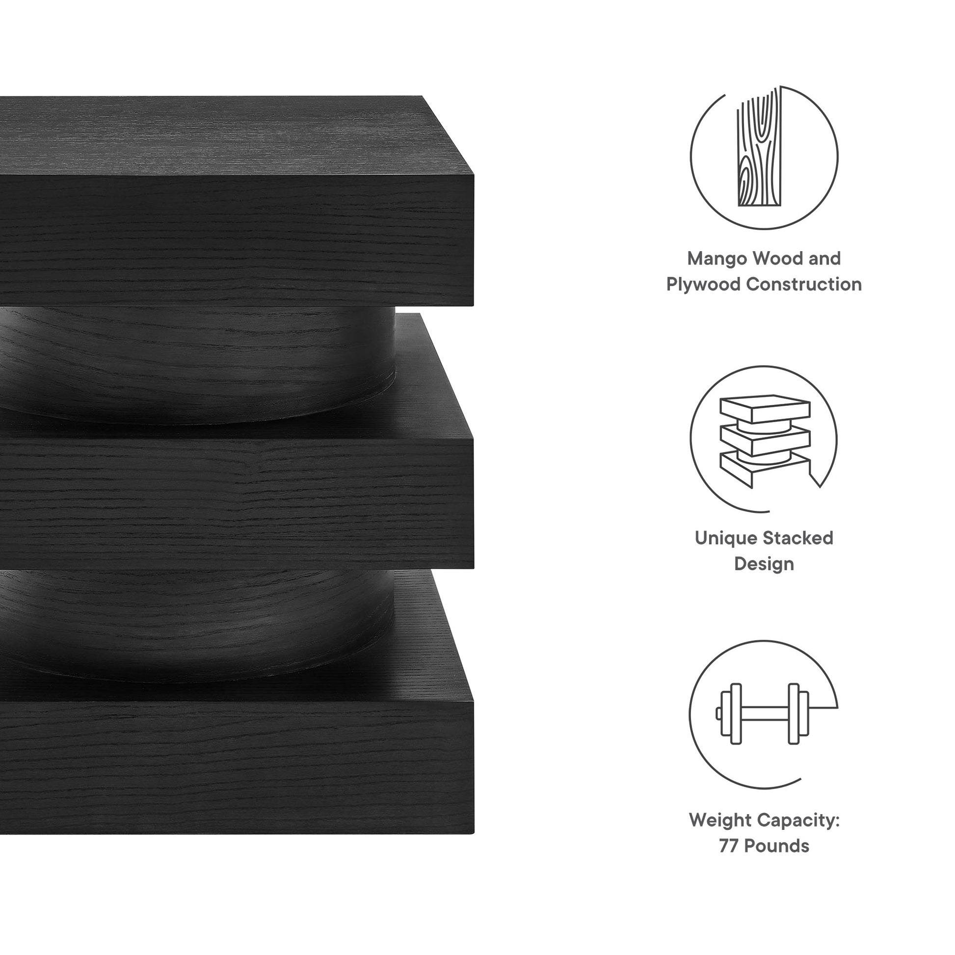 Perpetuate Totem End Table by Modway - Best Buy Furniture