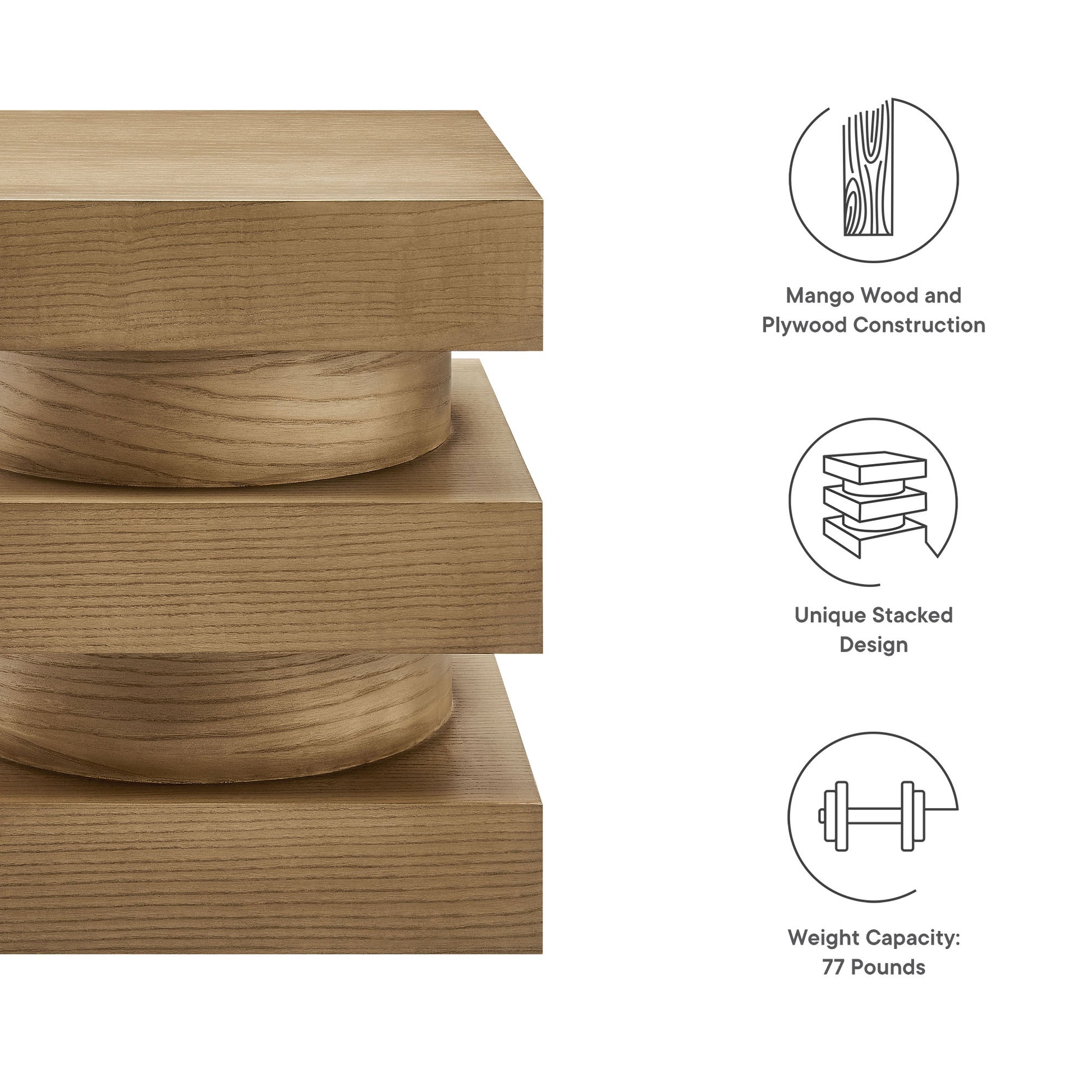 Perpetuate Totem End Table by Modway - Best Buy Furniture
