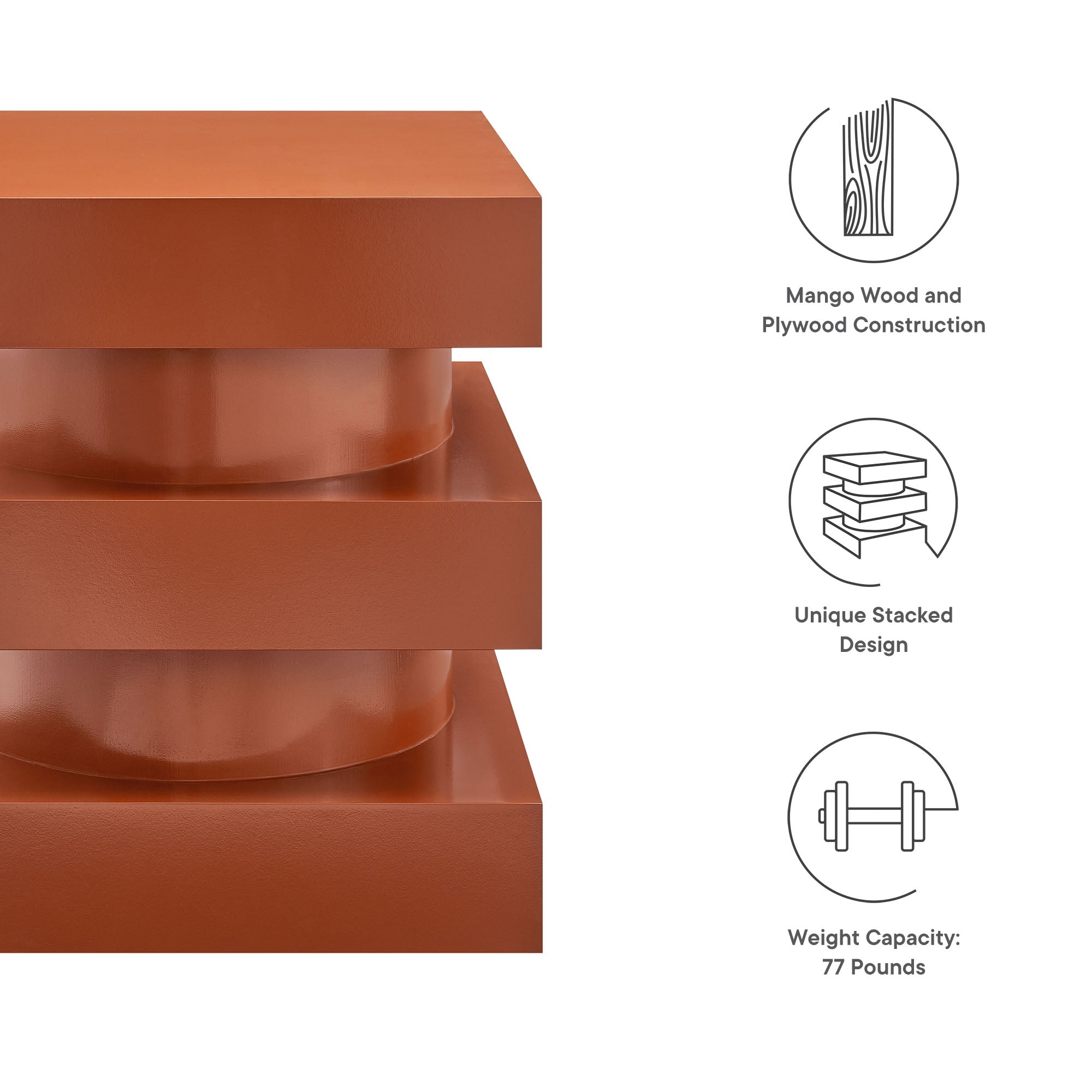 Perpetuate Totem End Table by Modway - Best Buy Furniture