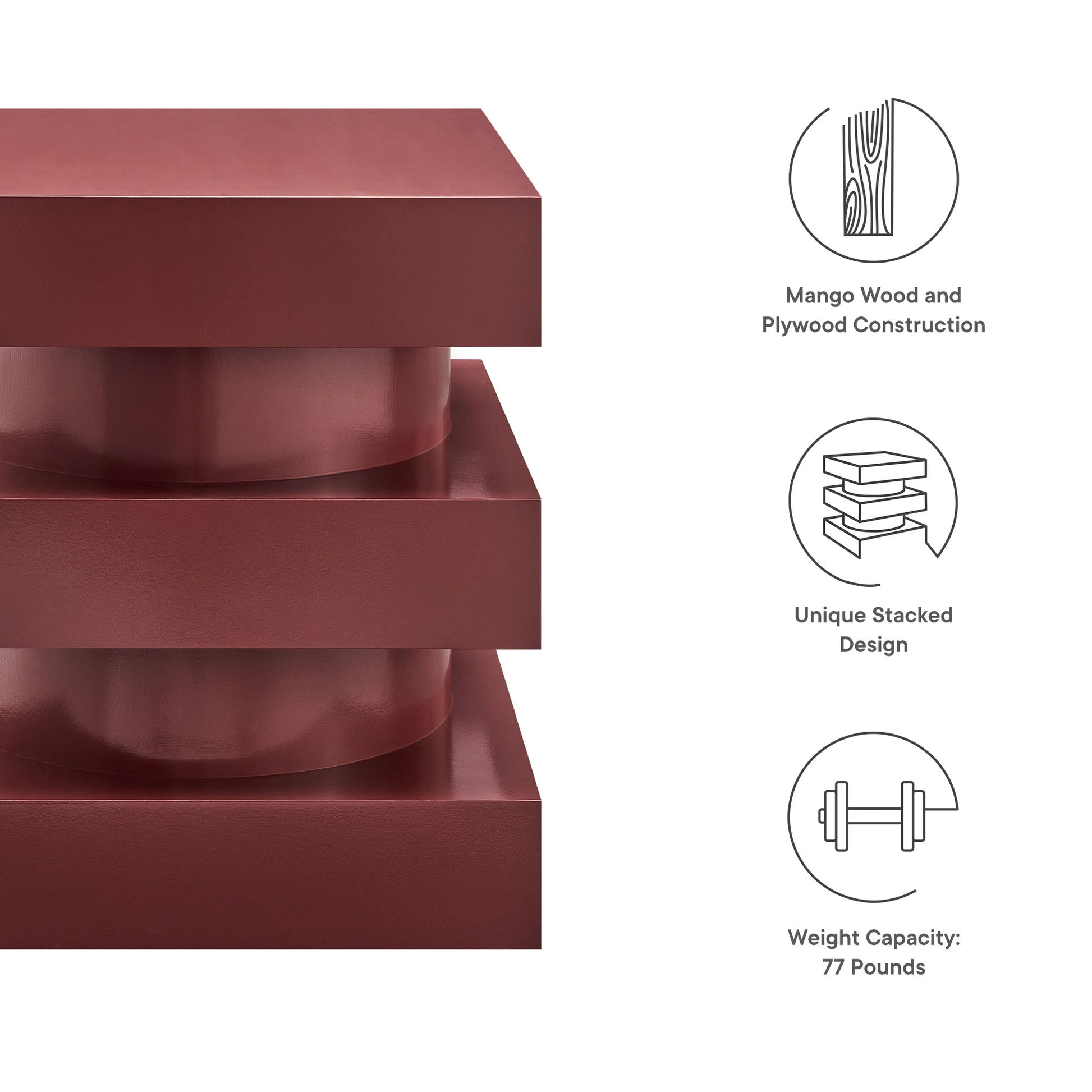 Perpetuate Totem End Table by Modway - Best Buy Furniture
