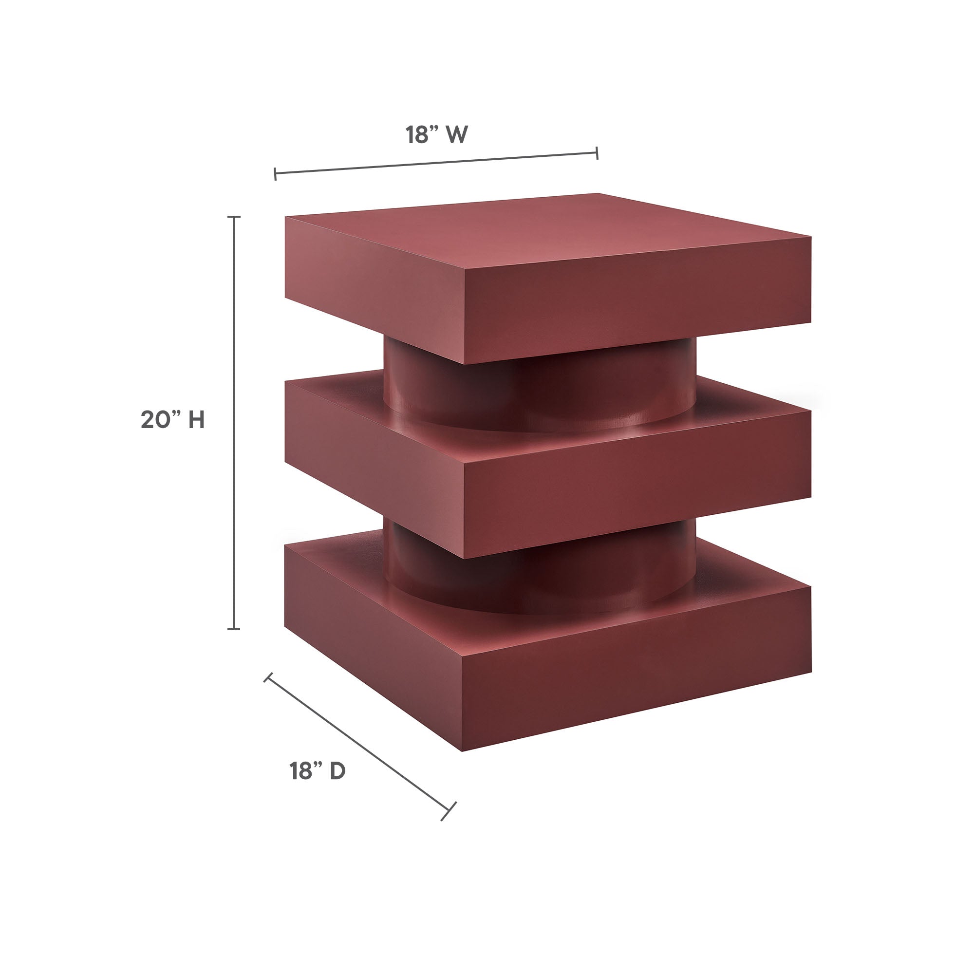 Perpetuate Totem End Table by Modway - Best Buy Furniture