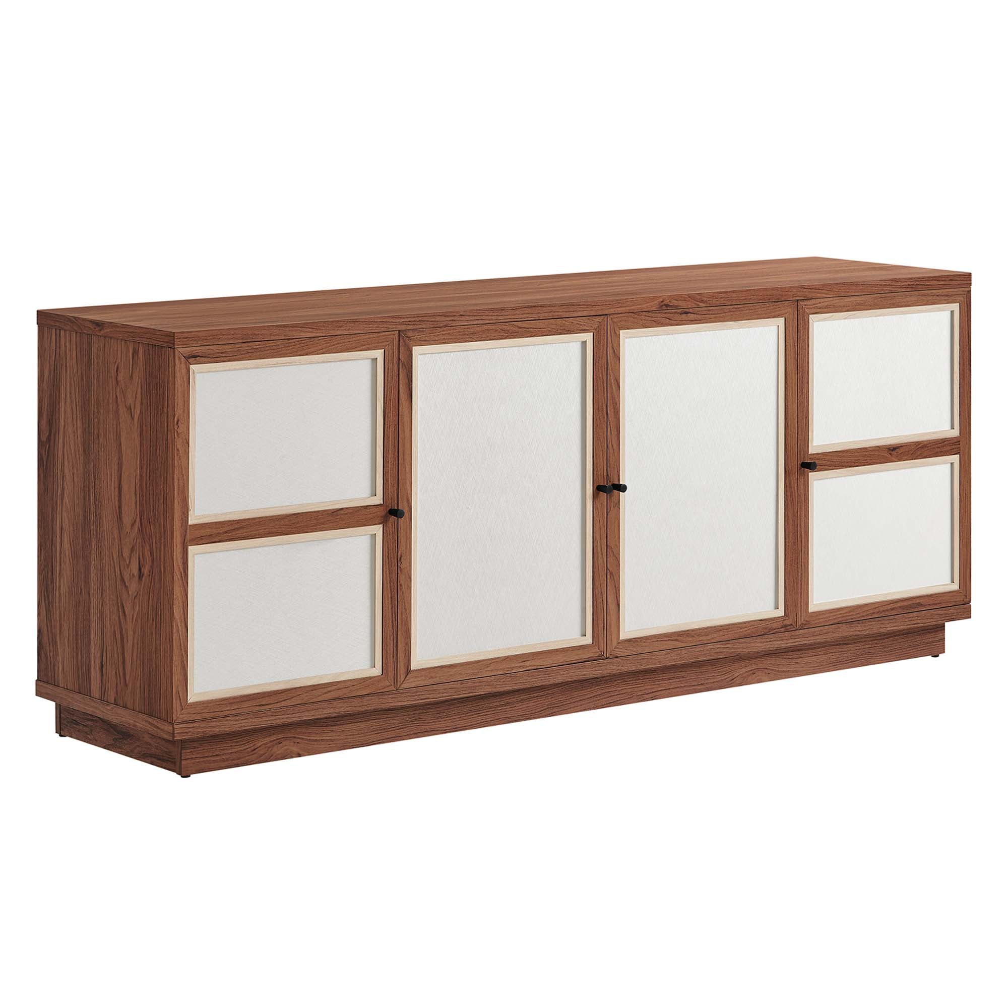 Capri 63" Wood Grain TV Console by Modway - Best Buy Furniture