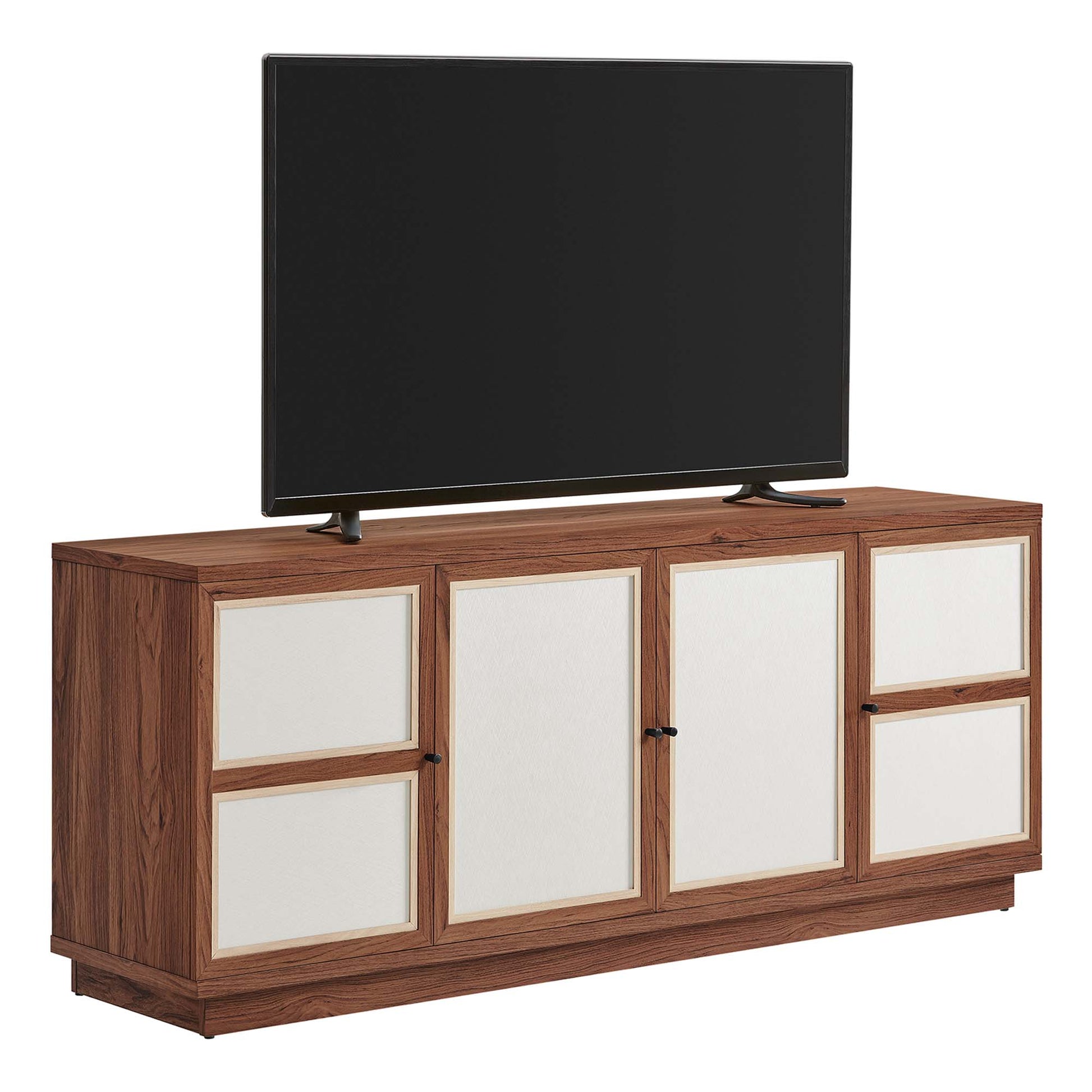 Capri 63" Wood Grain TV Console by Modway - Best Buy Furniture
