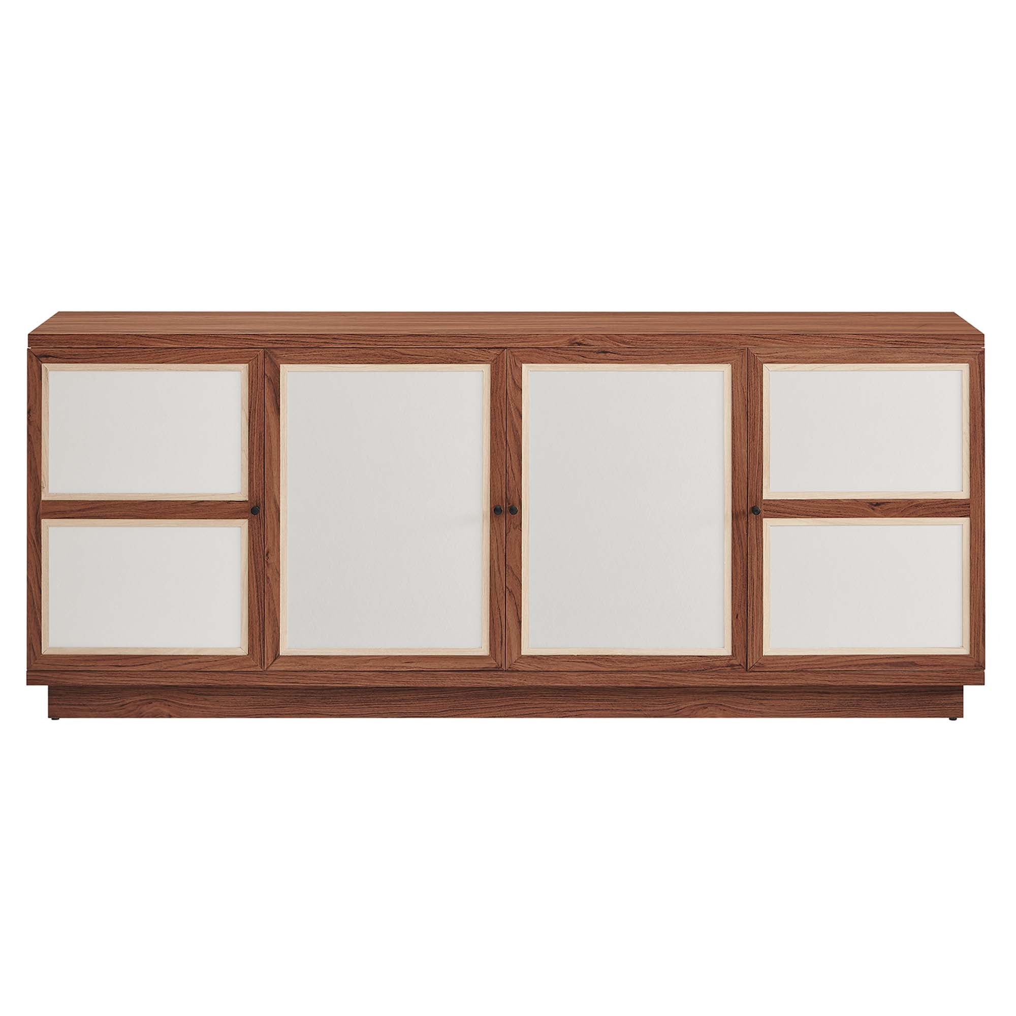 Capri 63" Wood Grain TV Console by Modway - Best Buy Furniture