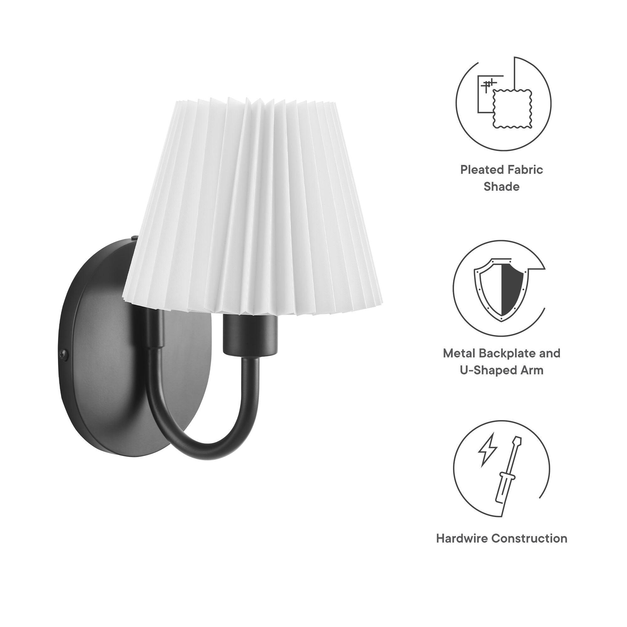 Wave Wall Sconce by Modway - Best Buy Furniture