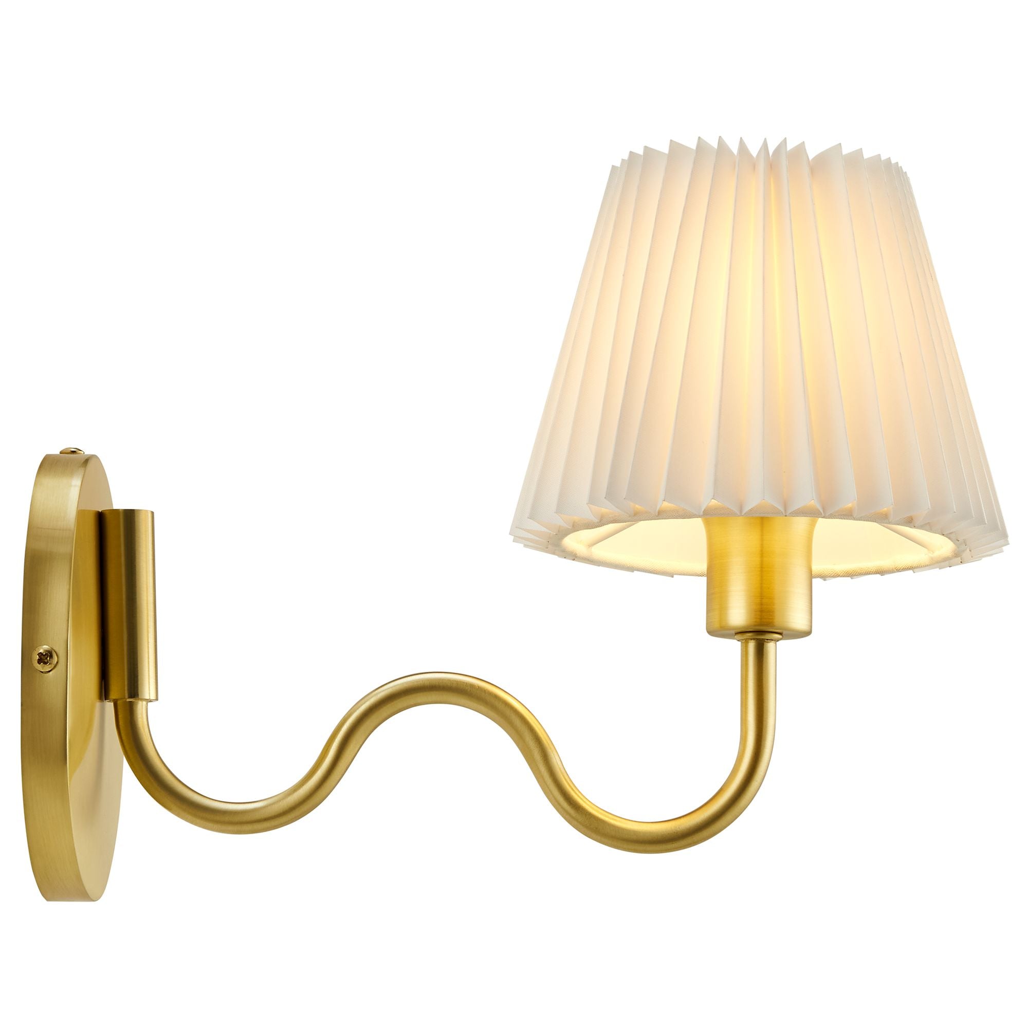 Wave Squiggle Arm Wall Sconce by Modway - Best Buy Furniture