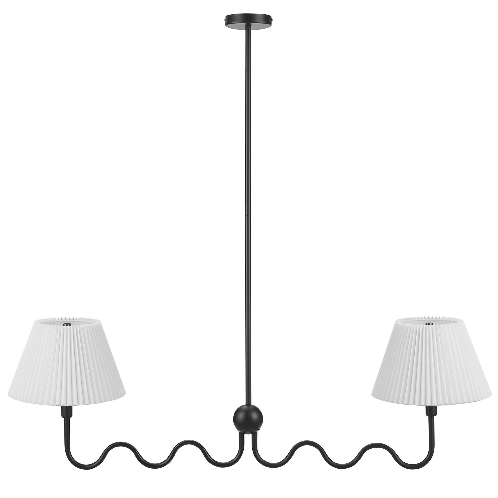 Wave Squiggle 2-Arm Pendant Light by Modway - Best Buy Furniture