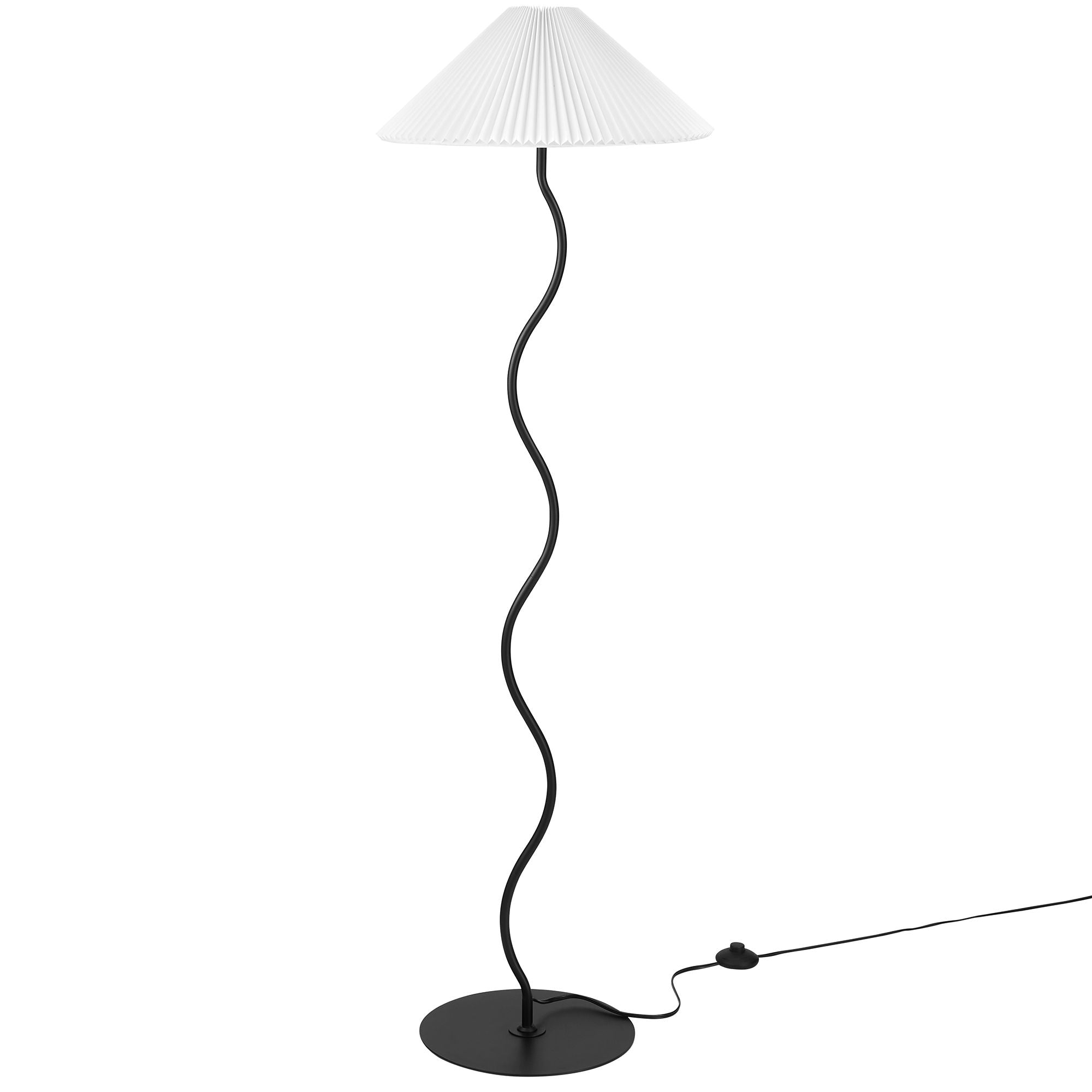 Wave Squiggle Floor Lamp by Modway - Best Buy Furniture
